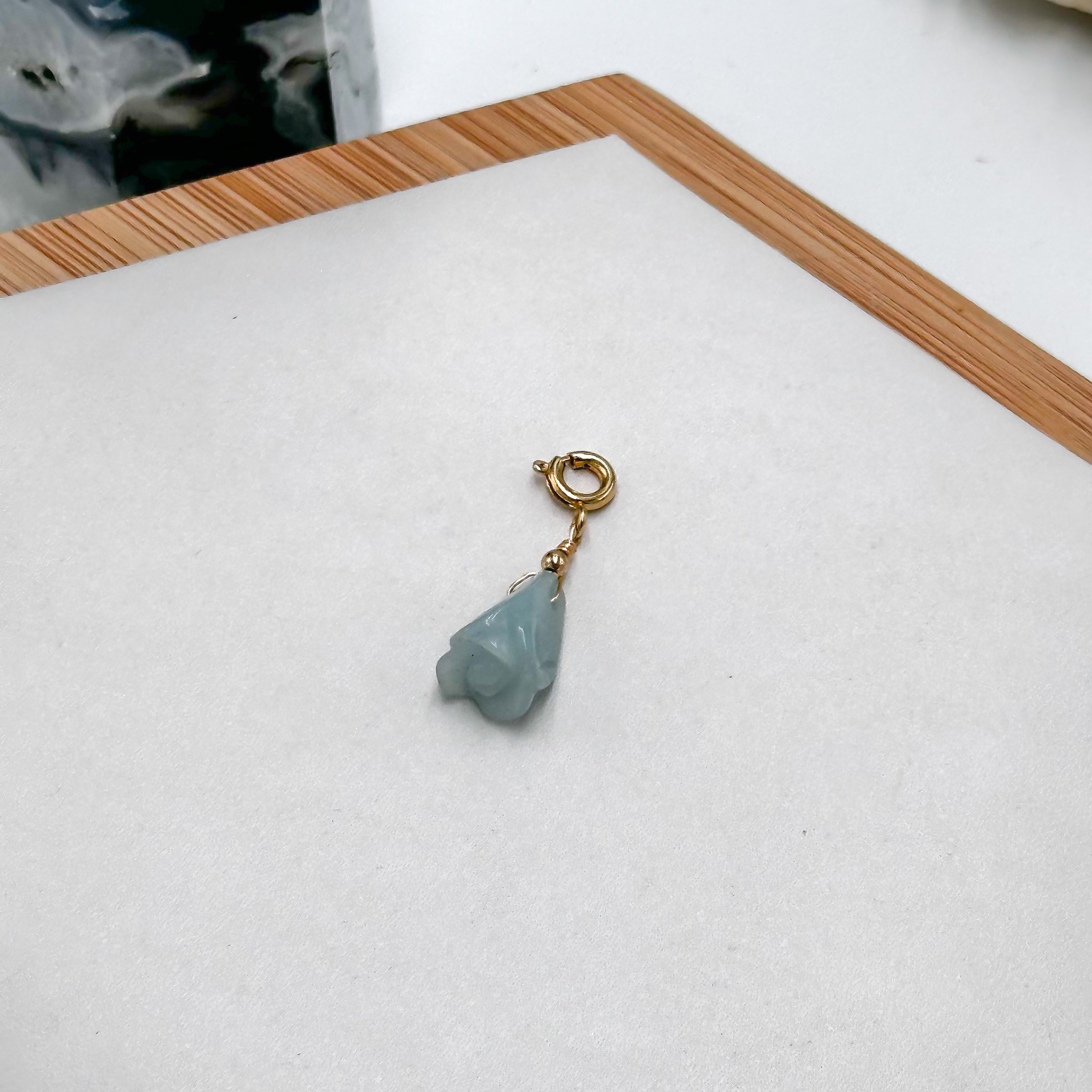 <<SG Seller>> CRZtales Amazonite Tulip Charmie #CRZcharmie