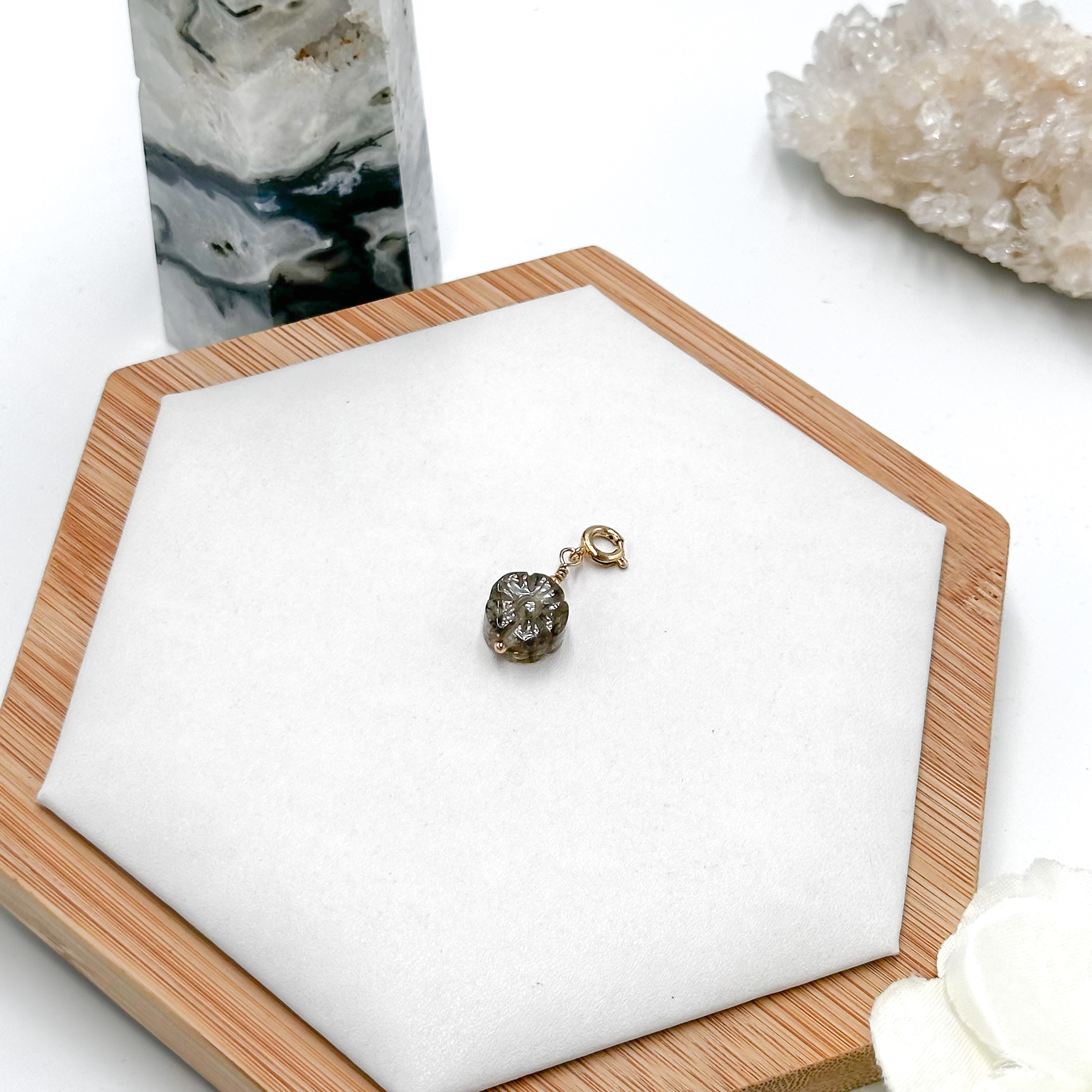 <<SG Seller>> CRZtales Green Tourmaline Charmie #CRZcharmie