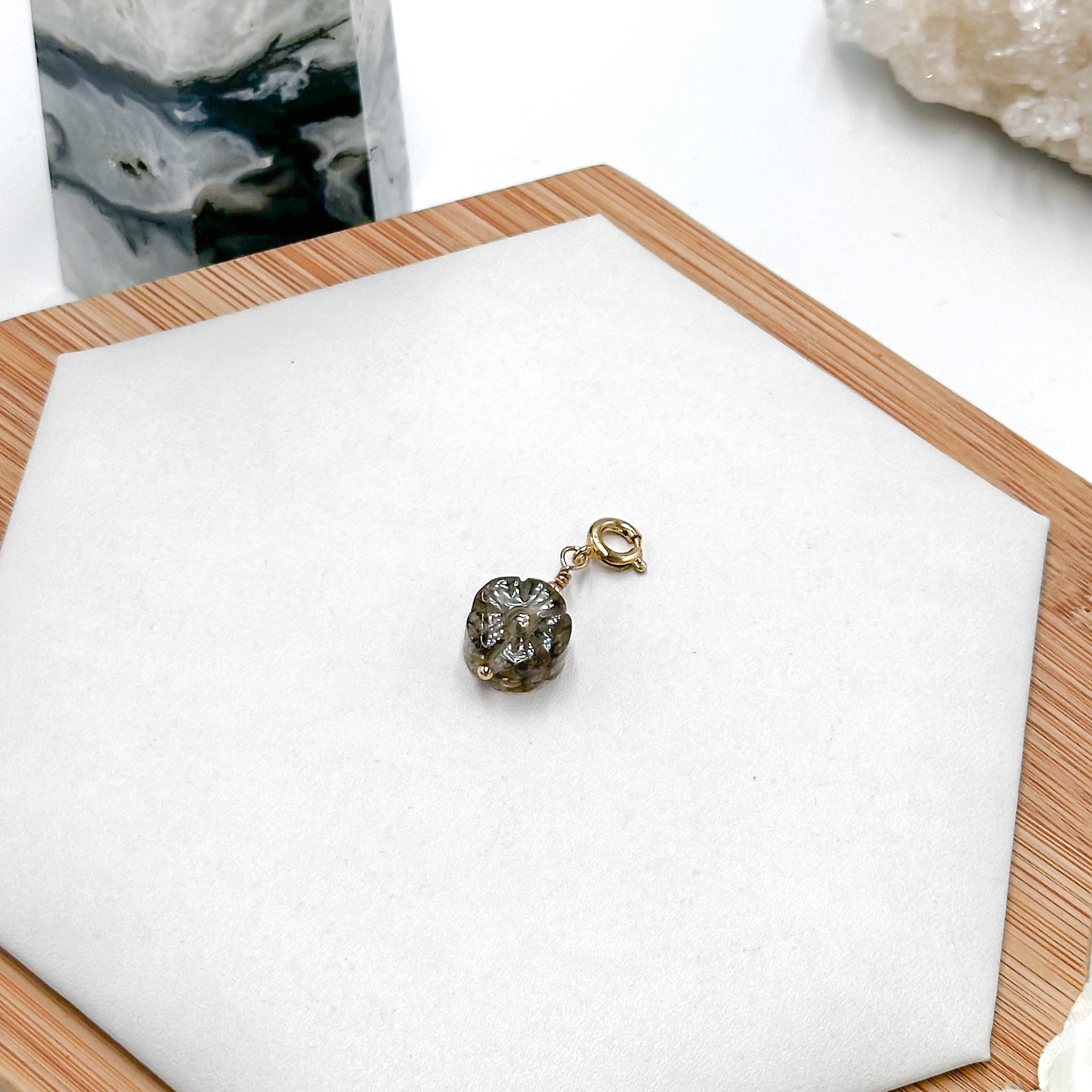 <<SG Seller>> CRZtales Green Tourmaline Charmie #CRZcharmie