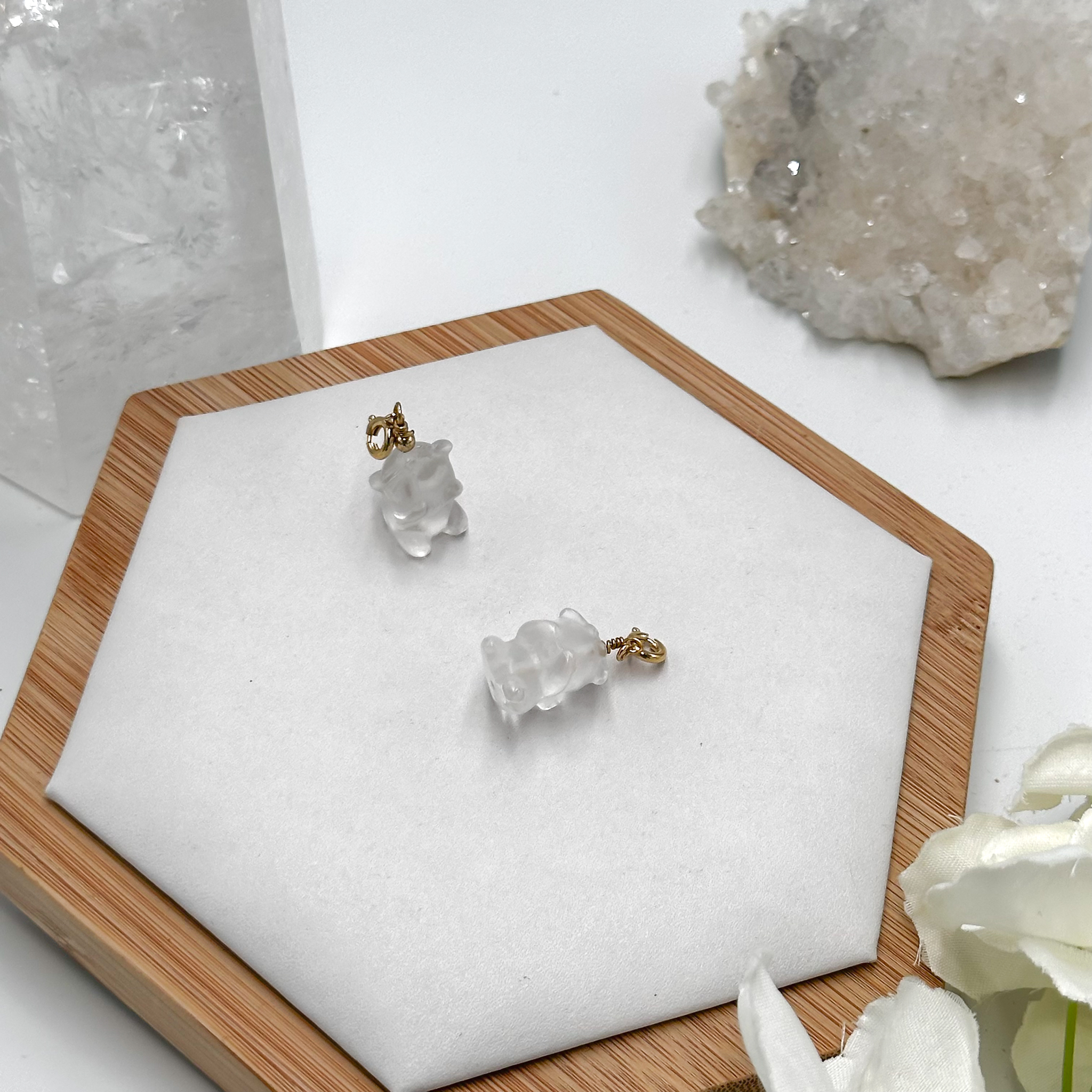 <<SG Seller>> CRZtales Clear Quartz Charmie #CRZcharmie