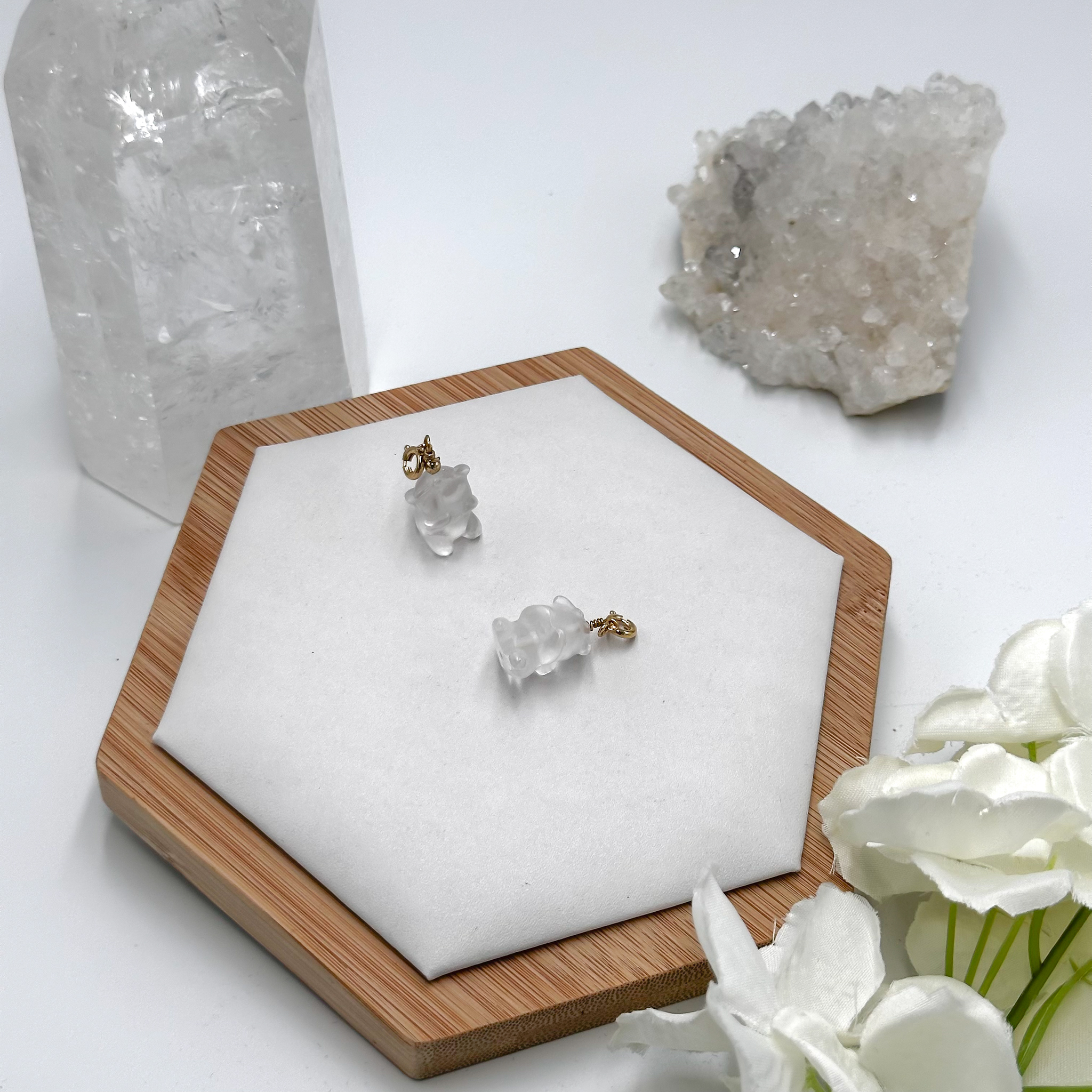 <<SG Seller>> CRZtales Clear Quartz Charmie #CRZcharmie