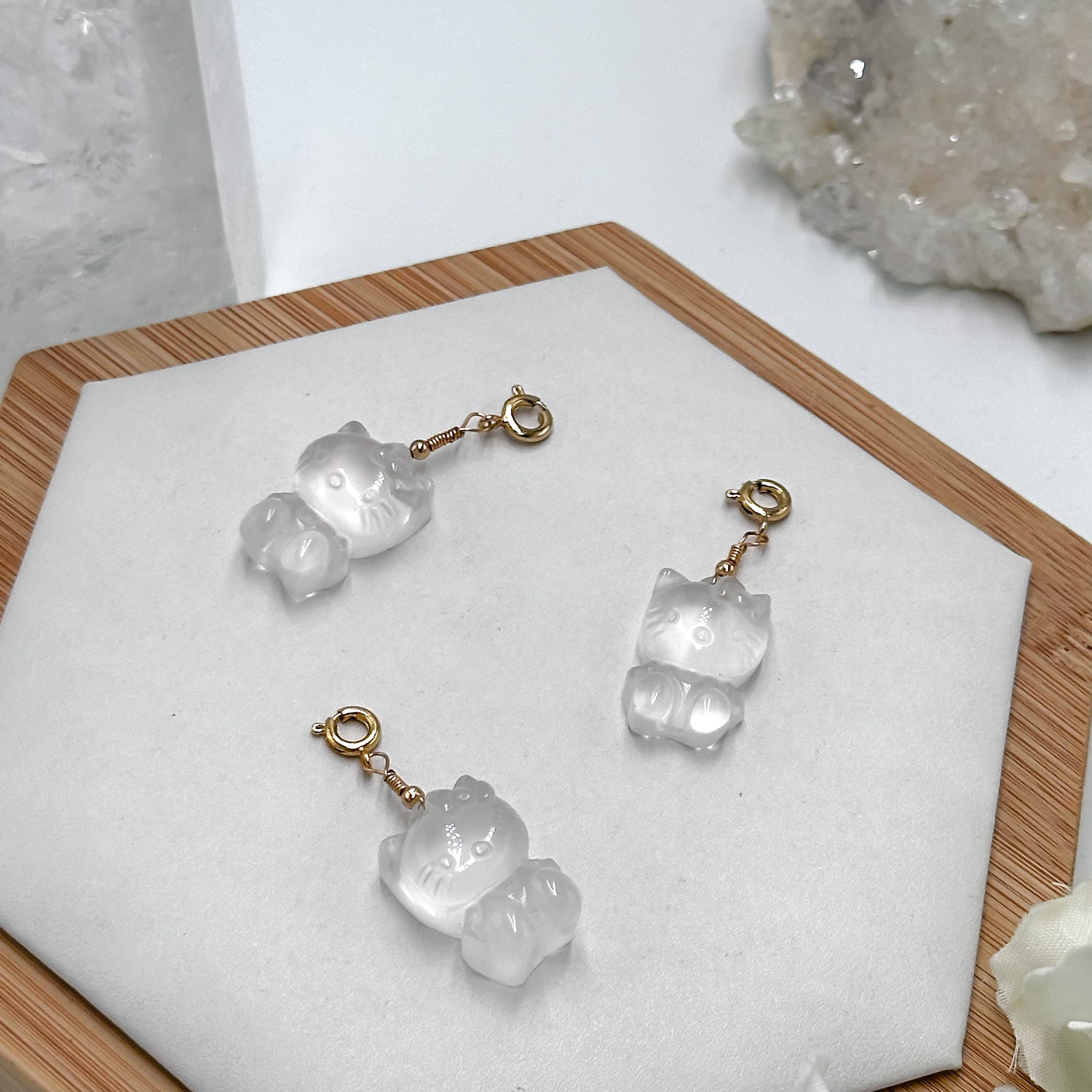 <<SG Seller>> CRZtales Clear Quartz Charmie #CRZcharmie