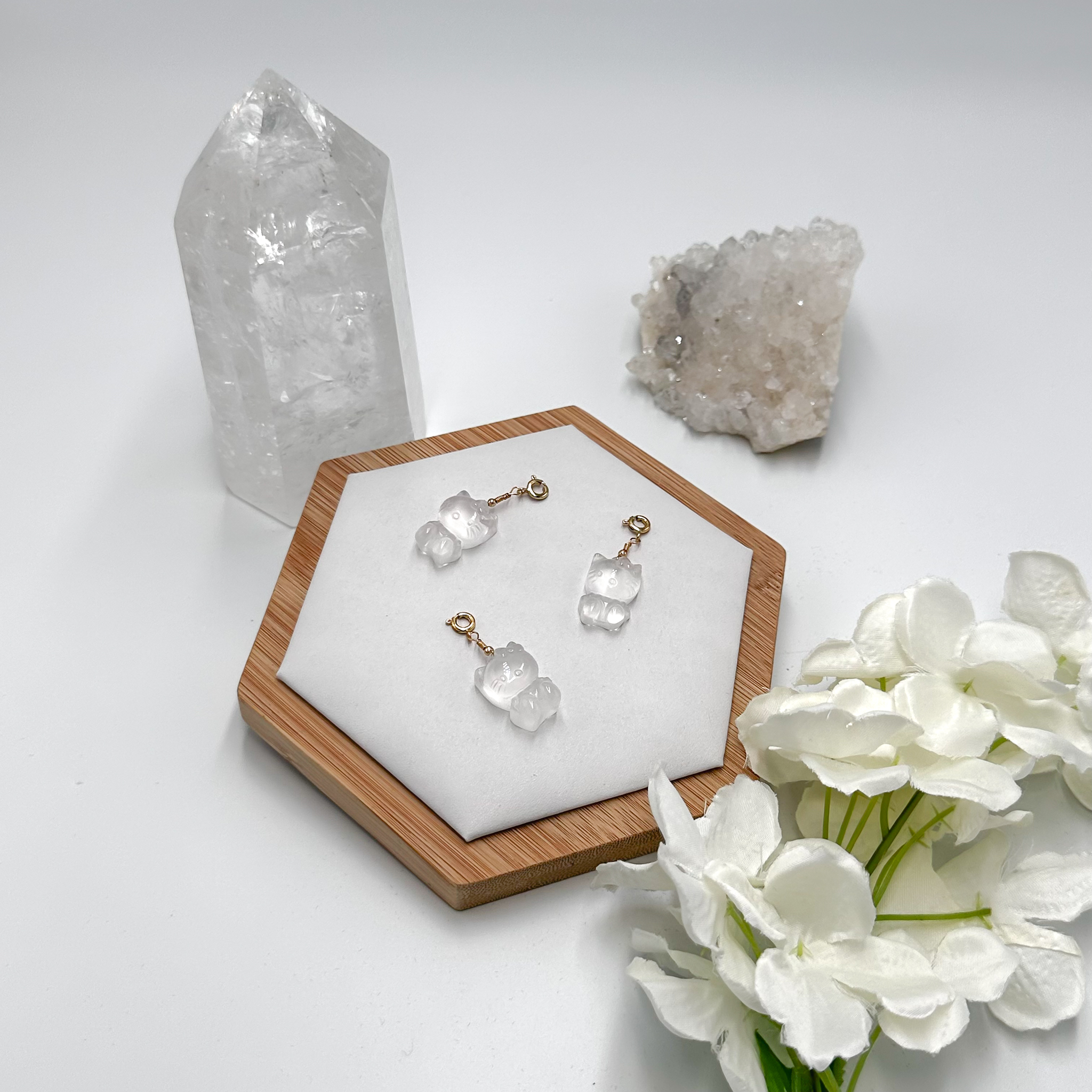 <<SG Seller>> CRZtales Clear Quartz Charmie #CRZcharmie