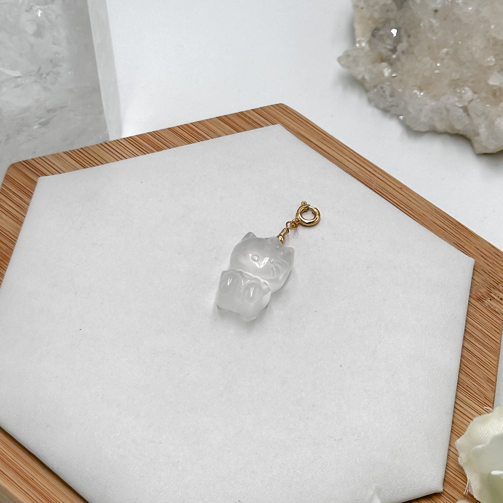 <<SG Seller>> CRZtales Clear Quartz Charmie #CRZcharmie