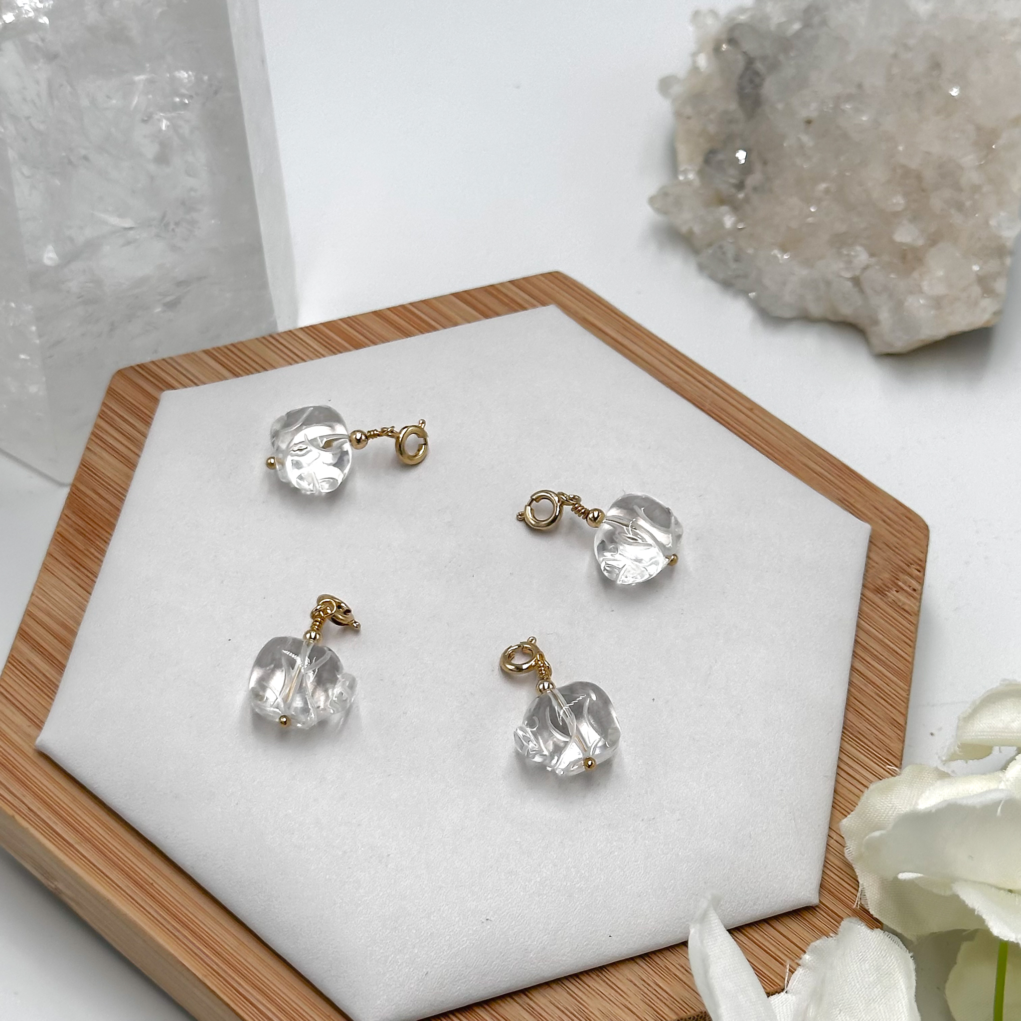 <<SG Seller>> CRZtales Clear Quartz Charmie #CRZcharmie