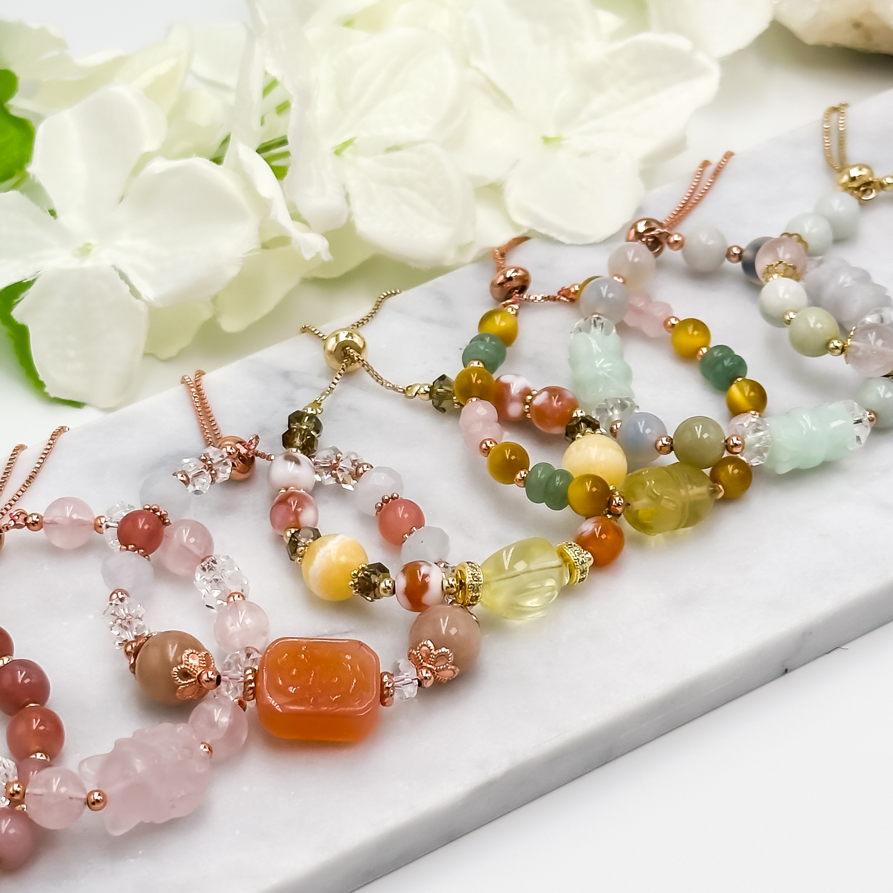 <<SG Seller>> CRZtales Assorted Push Pull Crystal Bracelets  #CRZPushPullBracelets