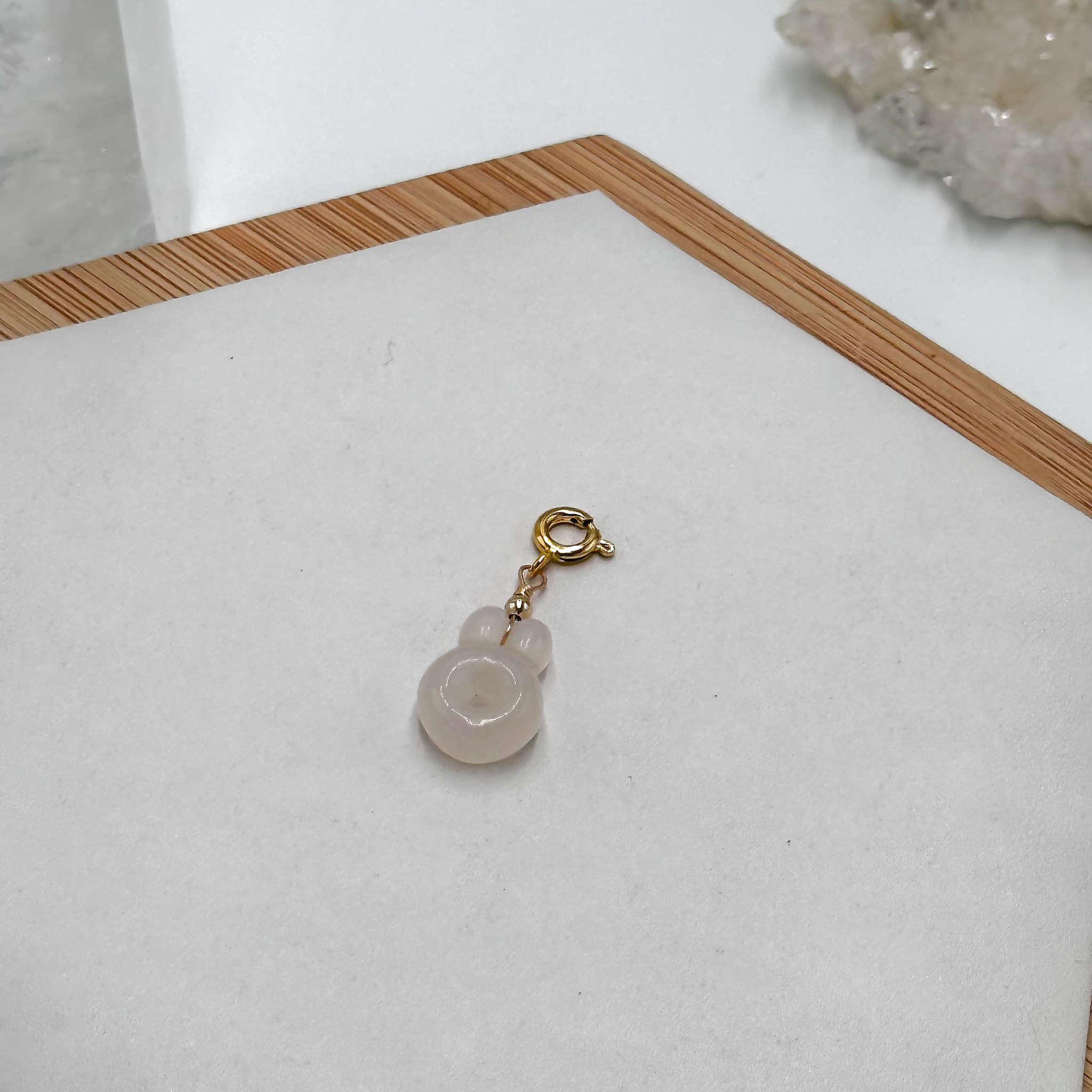 <<SG Seller>> CRZtales Lychee Agate Charmie #CRZcharmie