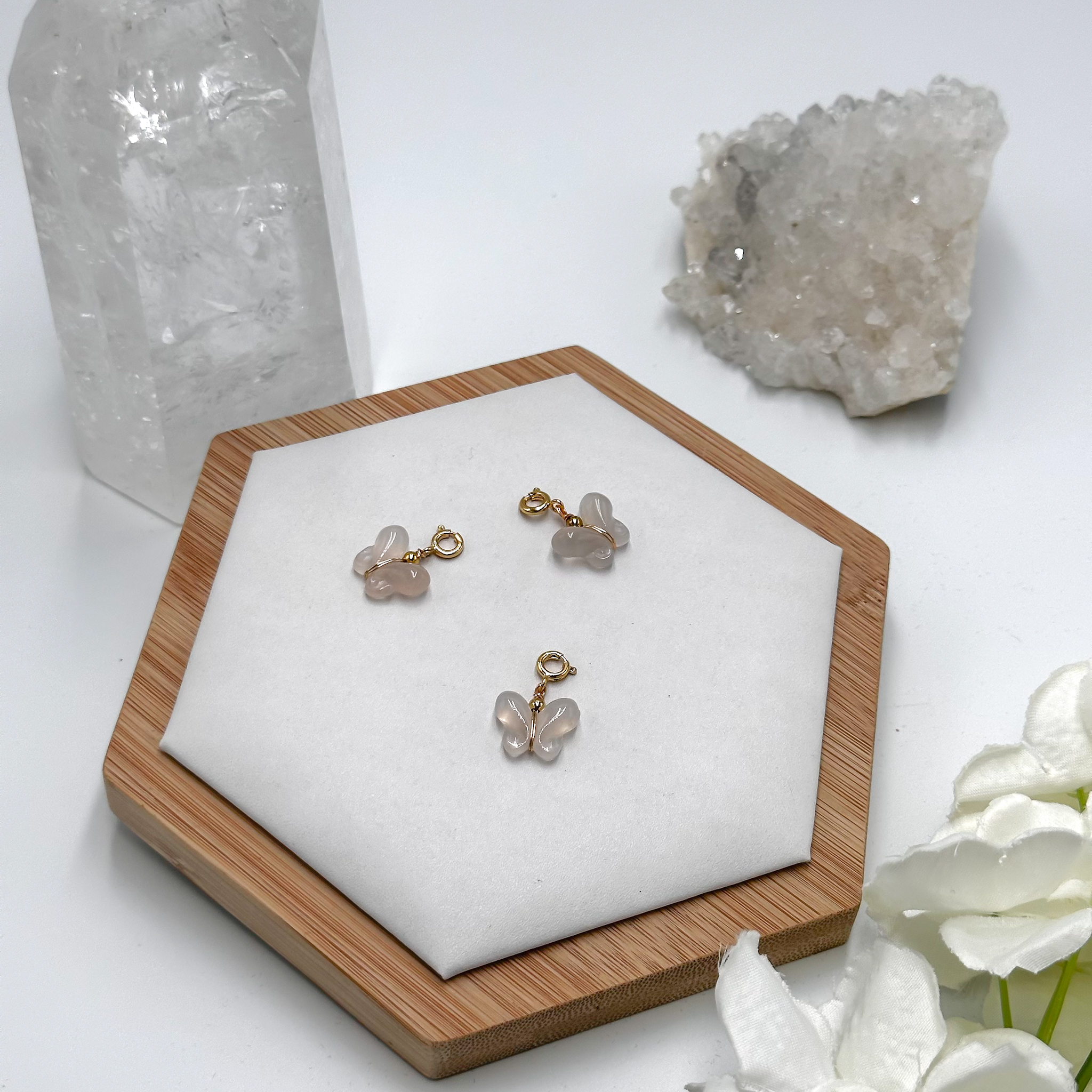 <<SG Seller>> CRZtales Lychee Agate Charmie #CRZcharmie