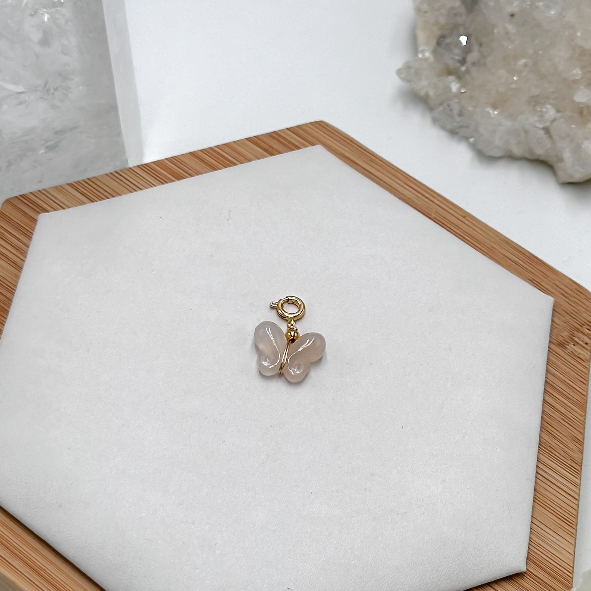 <<SG Seller>> CRZtales Lychee Agate Charmie #CRZcharmie