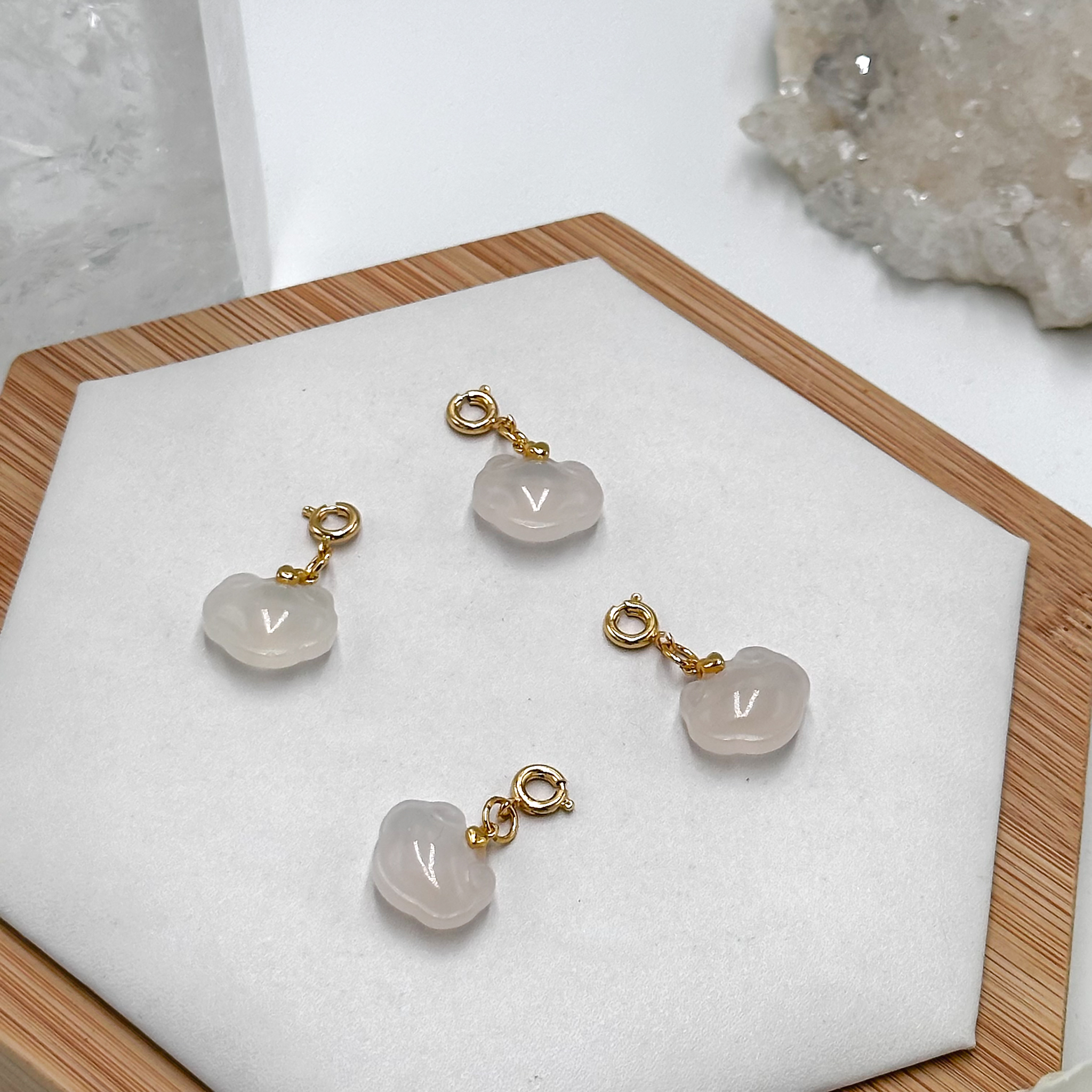 <<SG Seller>> CRZtales Lychee Agate Charmie #CRZcharmie