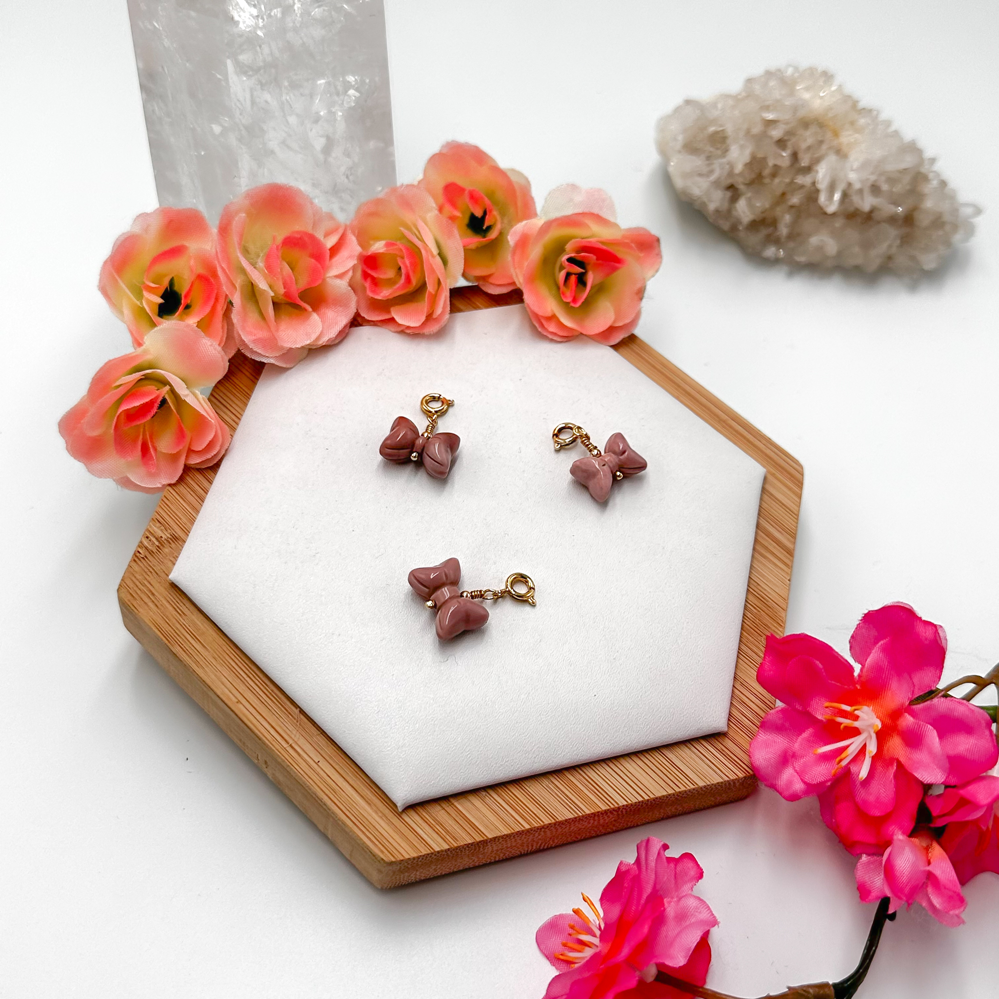 <<SG Seller>> CRZtales Rhodonite Charmie #CRZcharmie