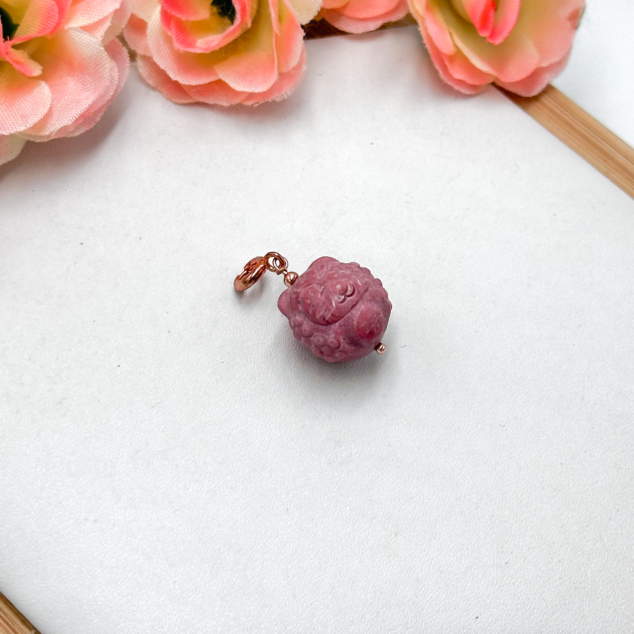 <<SG Seller>> CRZtales Rhodonite Charmie #CRZcharmie