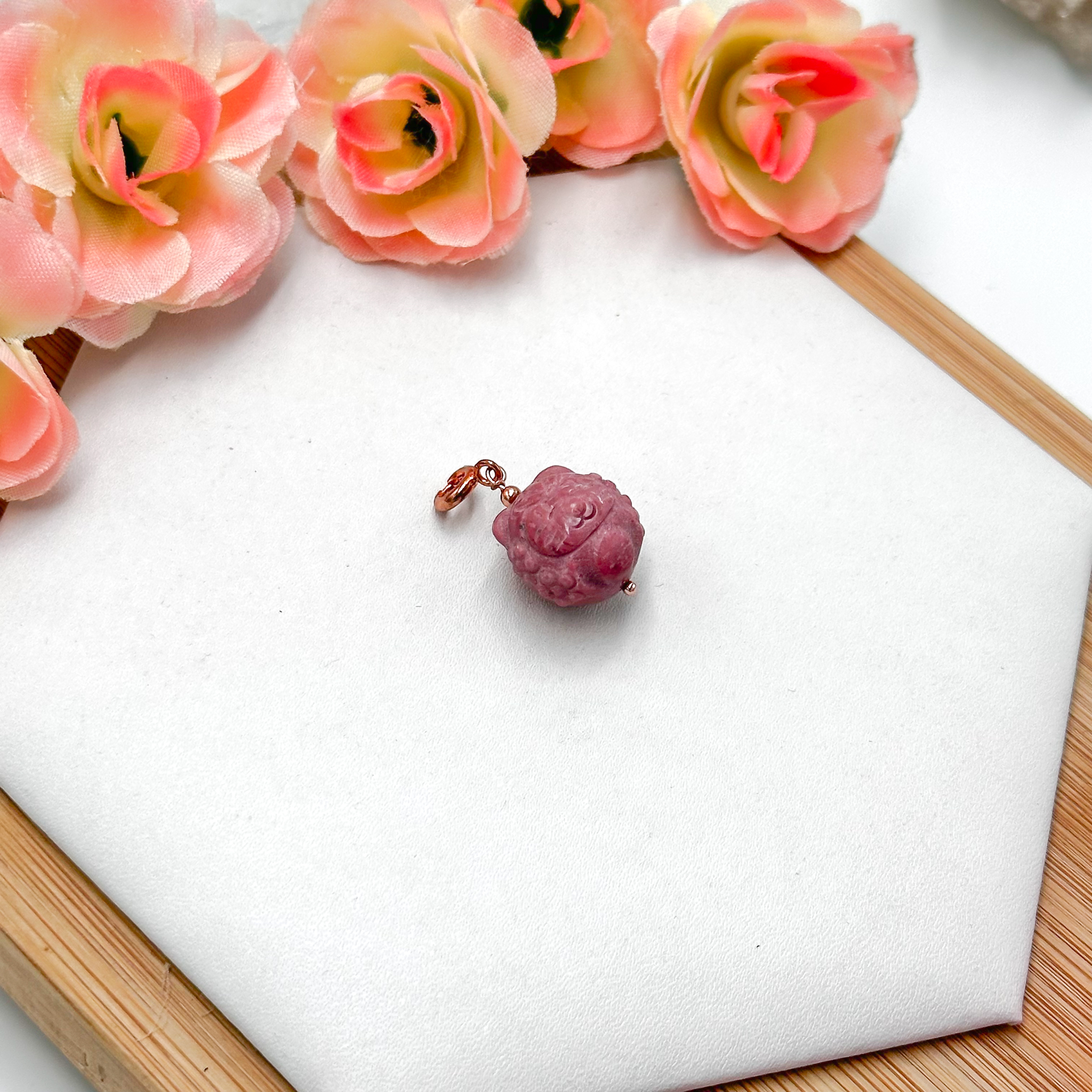<<SG Seller>> CRZtales Rhodonite Charmie #CRZcharmie