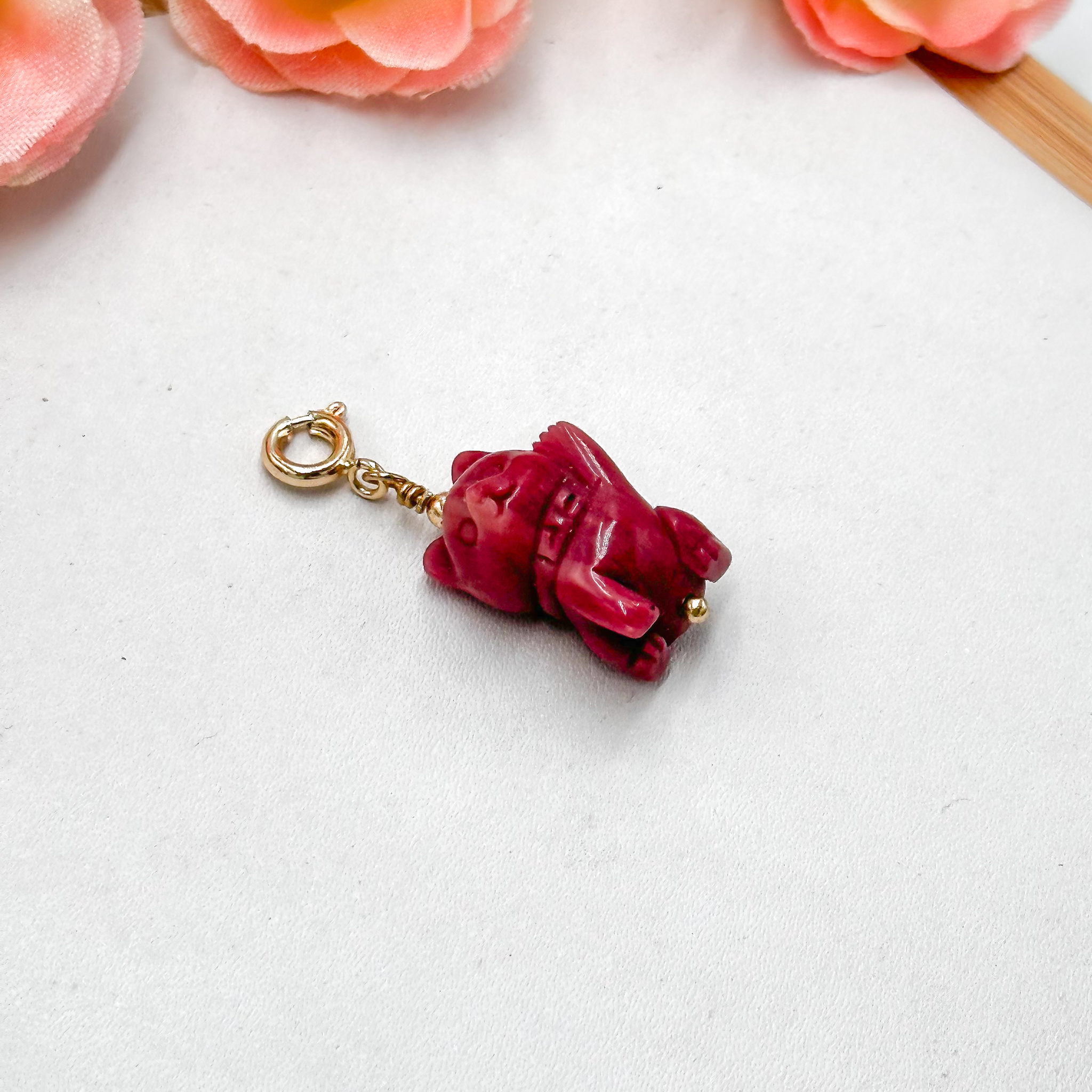 <<SG Seller>> CRZtales Rhodonite Charmie #CRZcharmie