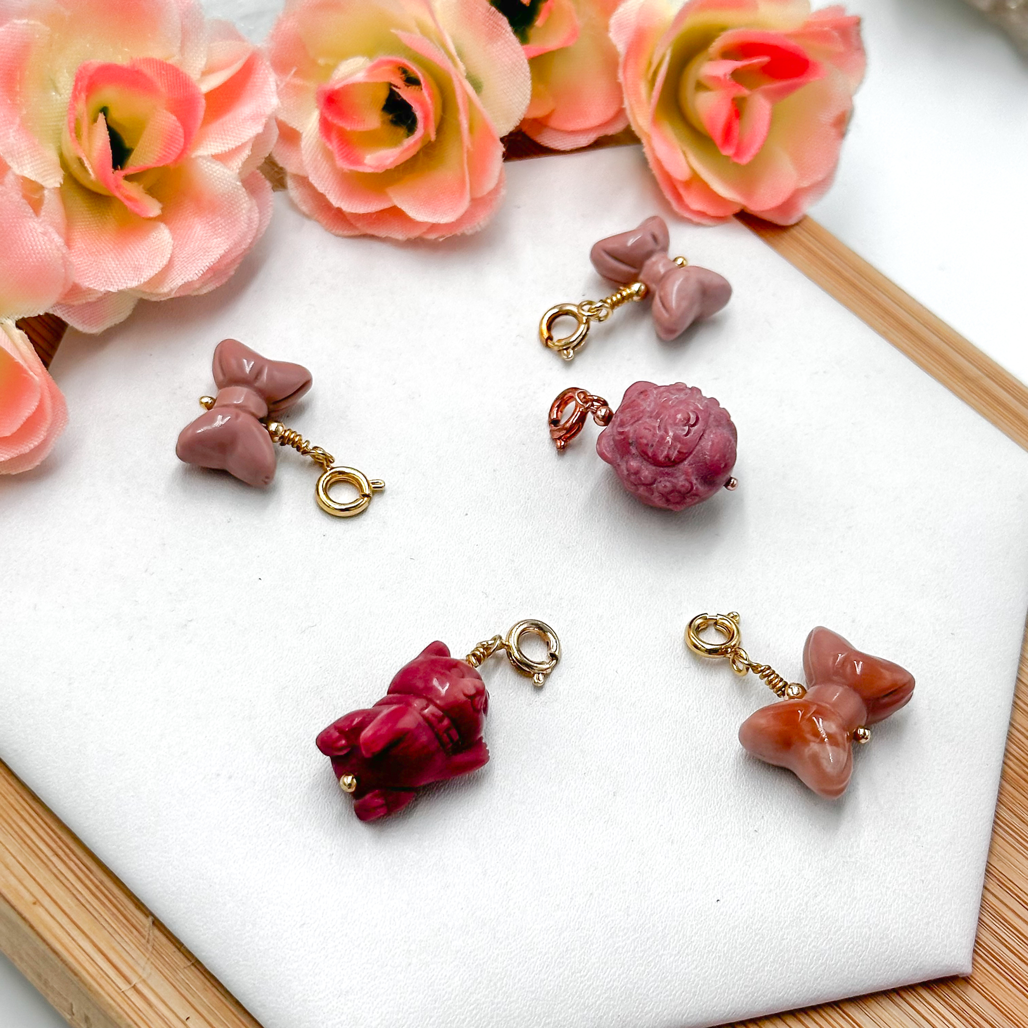 <<SG Seller>> CRZtales Rhodonite Charmie #CRZcharmie