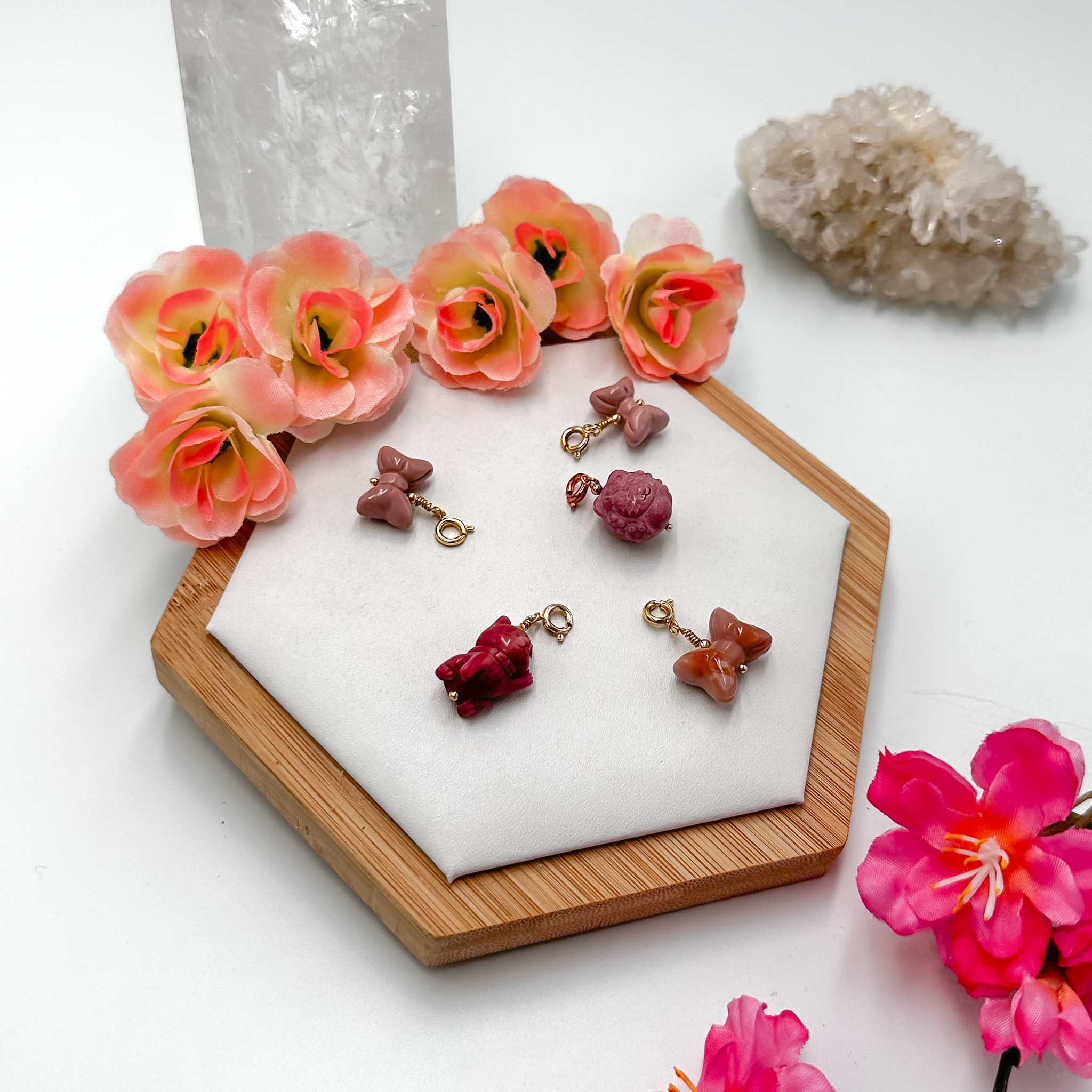 <<SG Seller>> CRZtales Rhodonite Charmie #CRZcharmie