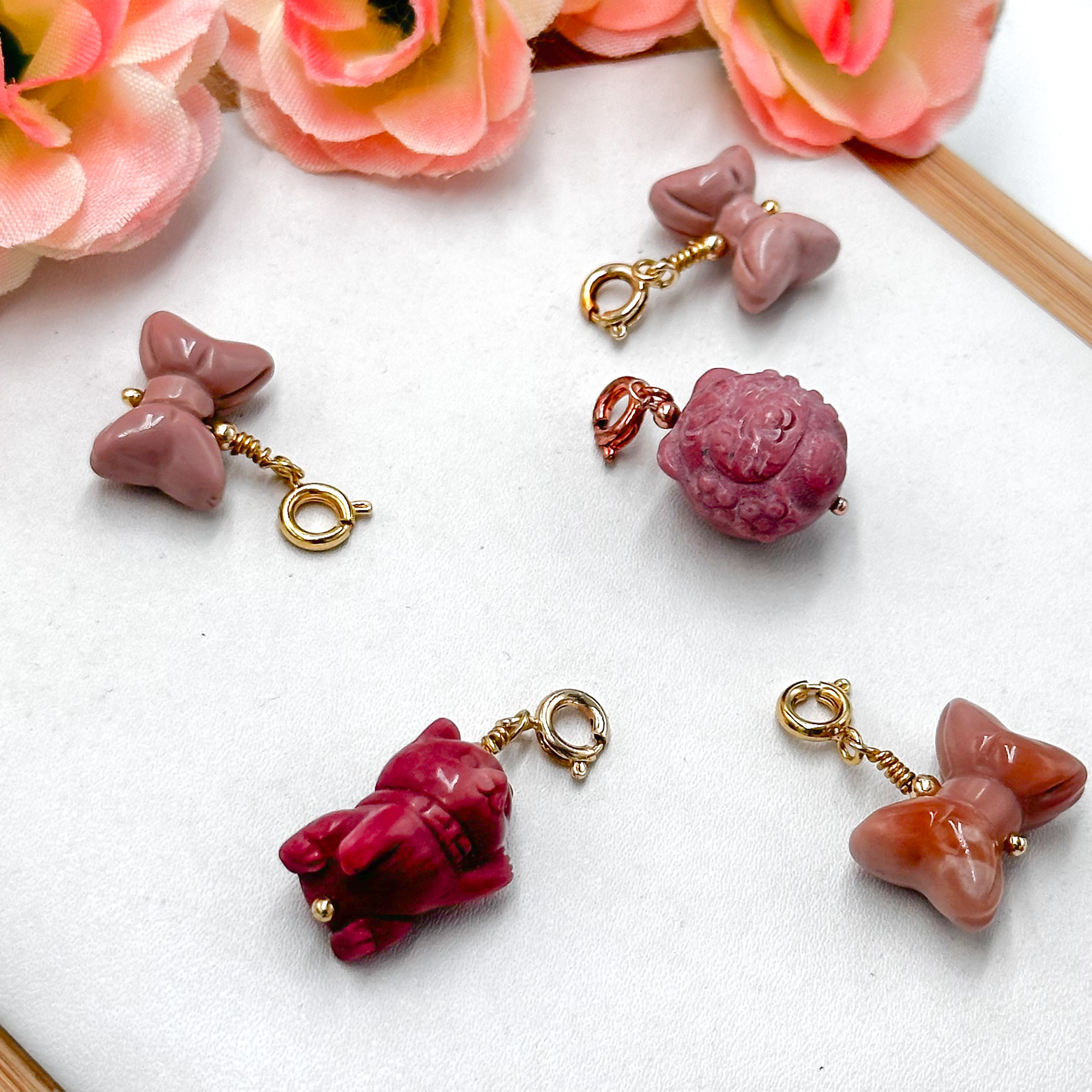 <<SG Seller>> CRZtales Rhodonite Charmie #CRZcharmie