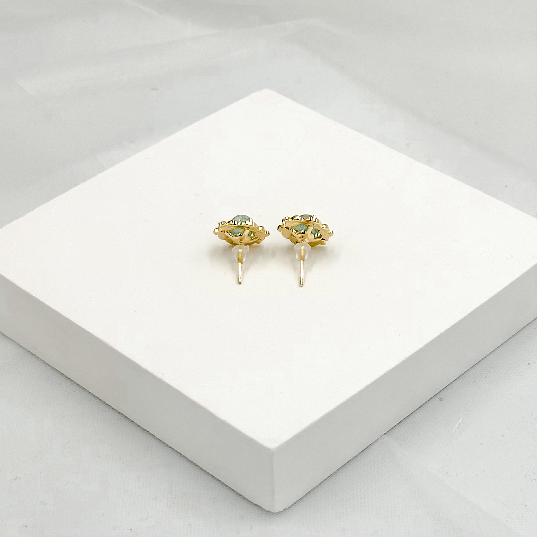 <<SG Seller>> CRZtales Assorted Natural Crystal Earstuds Earrings| Natural Crystals | Crystal Design #CRZEarring