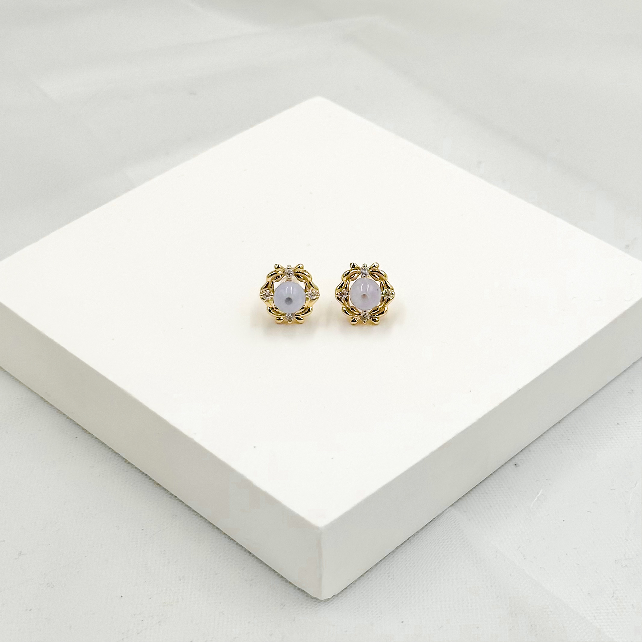 <<SG Seller>> CRZtales Assorted Natural Crystal Earstuds Earrings| Natural Crystals | Crystal Design #CRZEarring