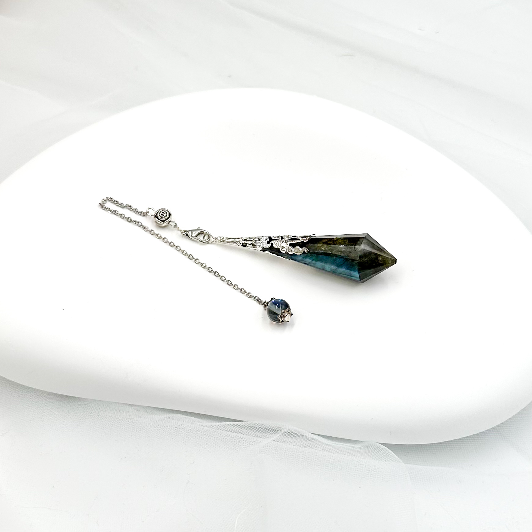 <<SG Seller>> CRZtales Assorted Natural Crystal Pendulum Necklace | Natural Crystals | Crystal Design #CRZNecklace