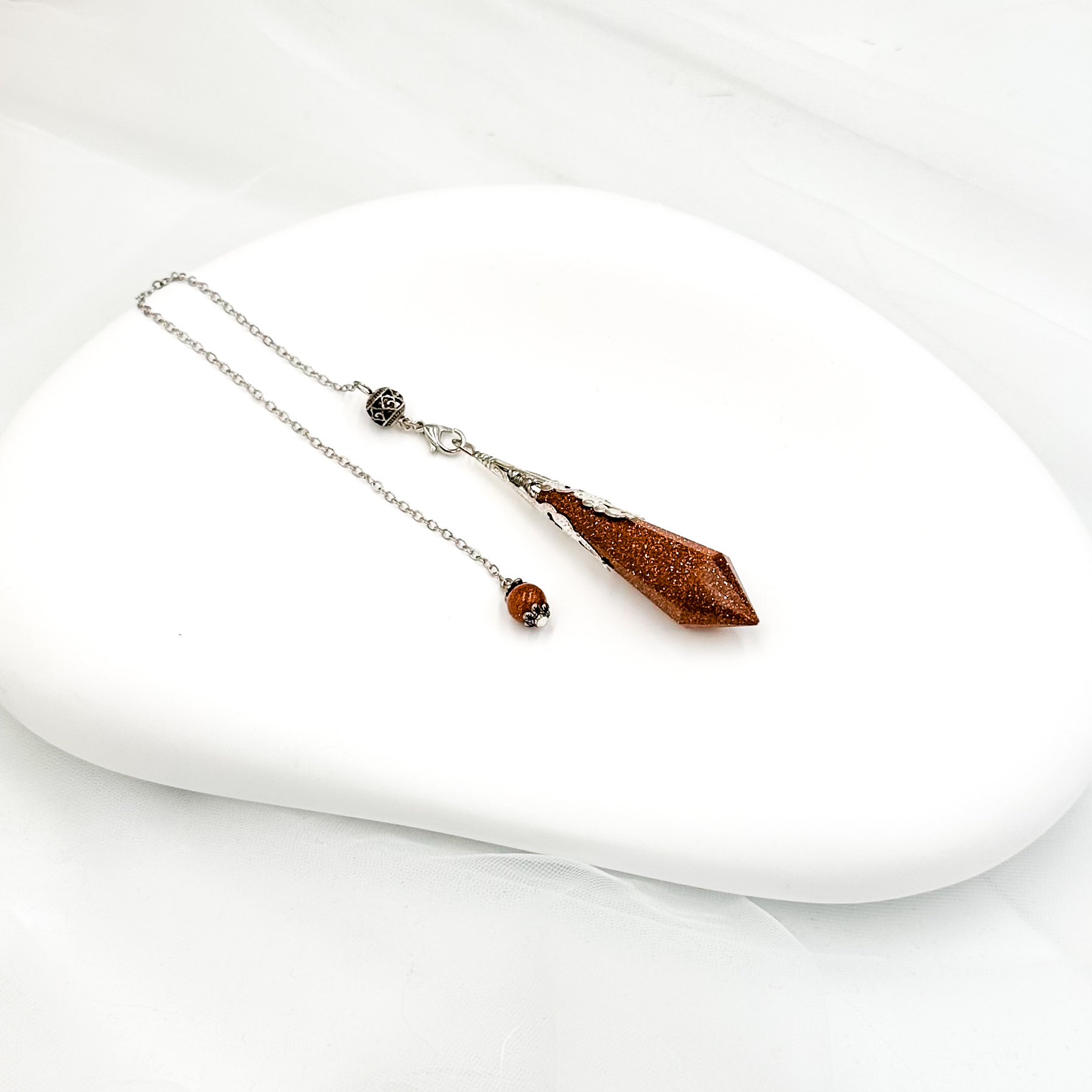 <<SG Seller>> CRZtales Assorted Natural Crystal Pendulum Necklace | Natural Crystals | Crystal Design #CRZNecklace