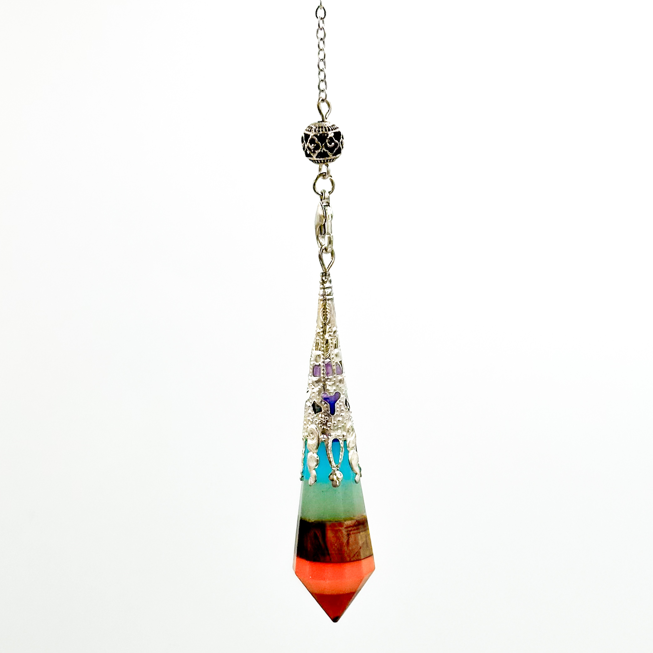 <<SG Seller>> CRZtales Assorted Natural Crystal Pendulum Necklace | Natural Crystals | Crystal Design #CRZNecklace