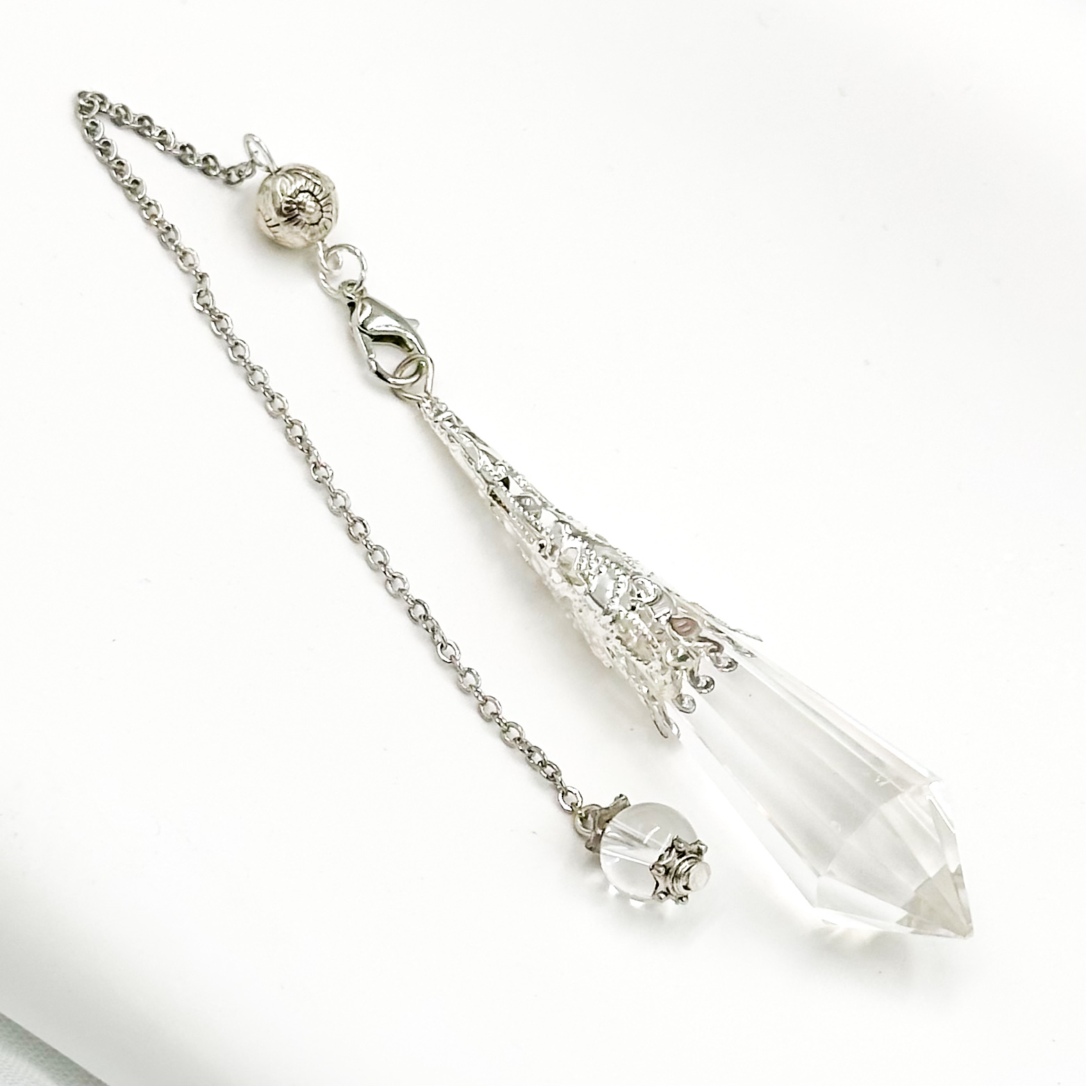 <<SG Seller>> CRZtales Assorted Natural Crystal Pendulum Necklace | Natural Crystals | Crystal Design #CRZNecklace