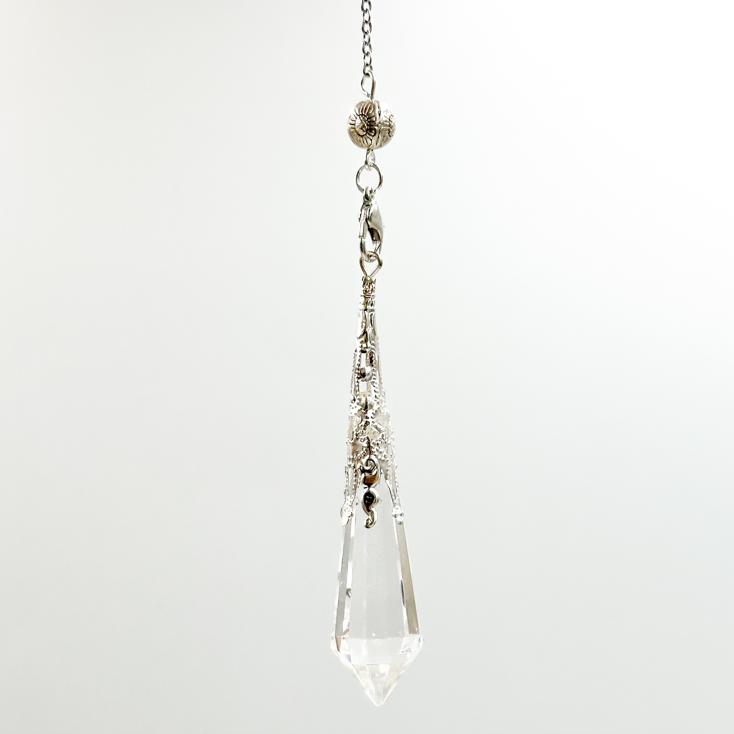 <<SG Seller>> CRZtales Assorted Natural Crystal Pendulum Necklace | Natural Crystals | Crystal Design #CRZNecklace