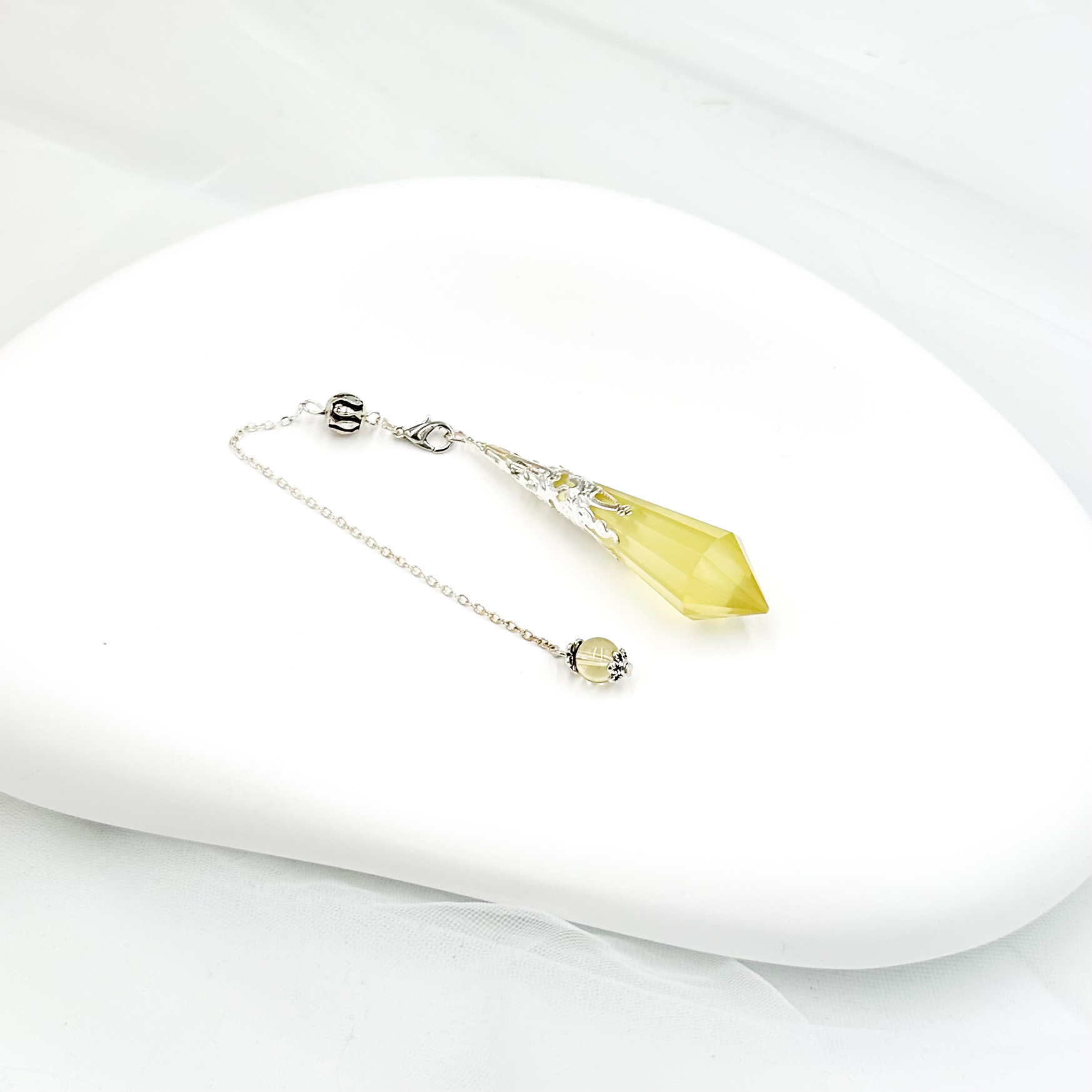 <<SG Seller>> CRZtales Assorted Natural Crystal Pendulum Necklace | Natural Crystals | Crystal Design #CRZNecklace