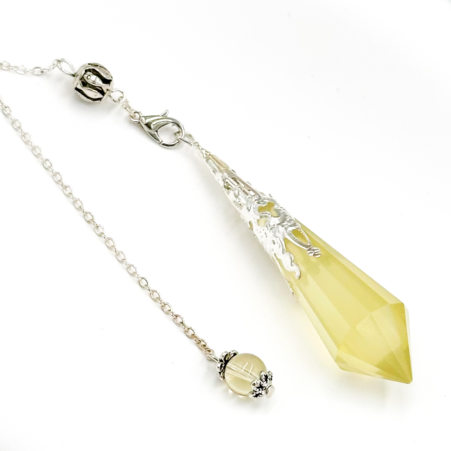 <<SG Seller>> CRZtales Assorted Natural Crystal Pendulum Necklace | Natural Crystals | Crystal Design #CRZNecklace