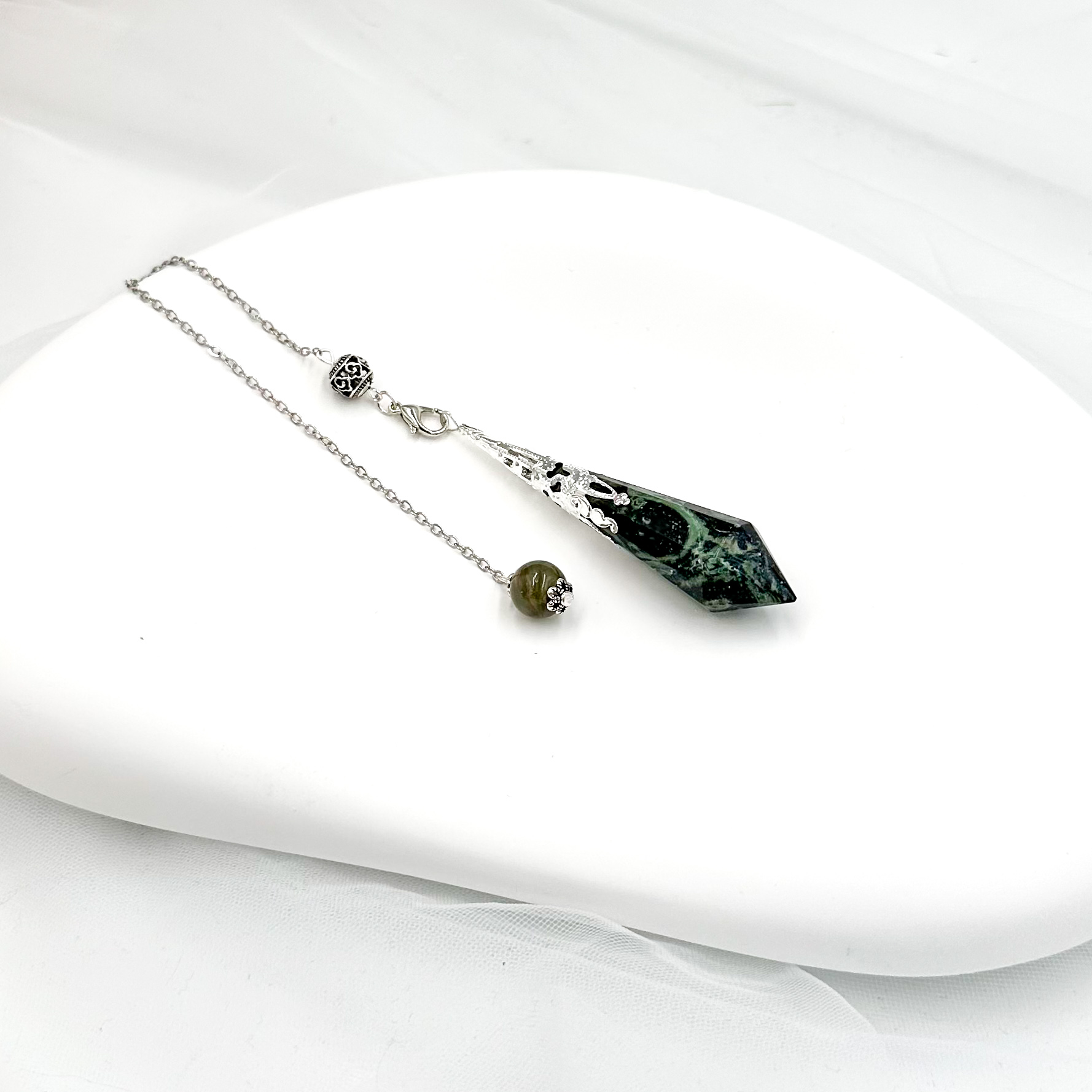 <<SG Seller>> CRZtales Assorted Natural Crystal Pendulum Necklace | Natural Crystals | Crystal Design #CRZNecklace