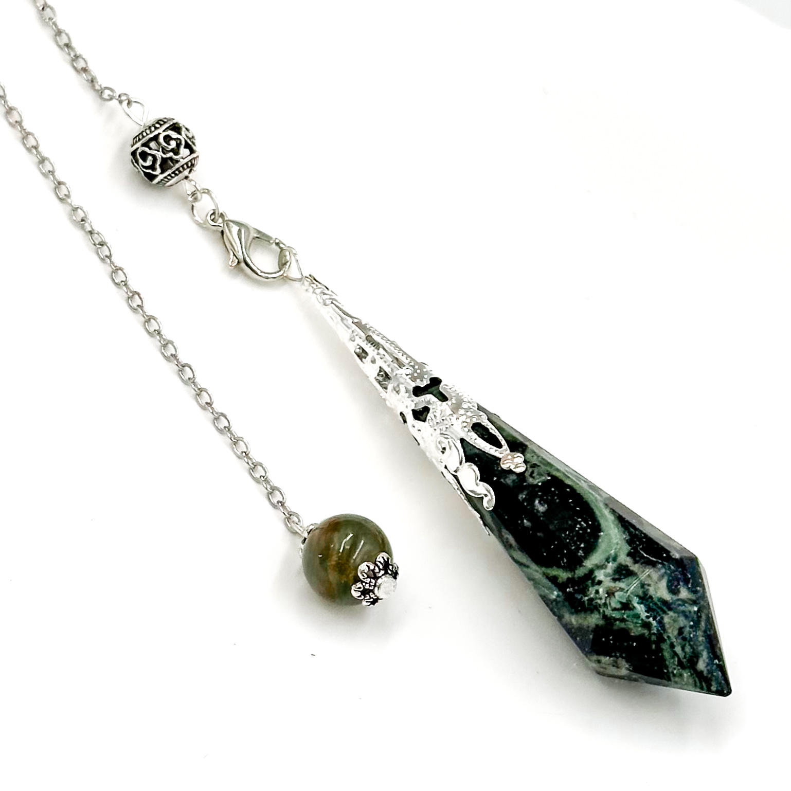 <<SG Seller>> CRZtales Assorted Natural Crystal Pendulum Necklace | Natural Crystals | Crystal Design #CRZNecklace