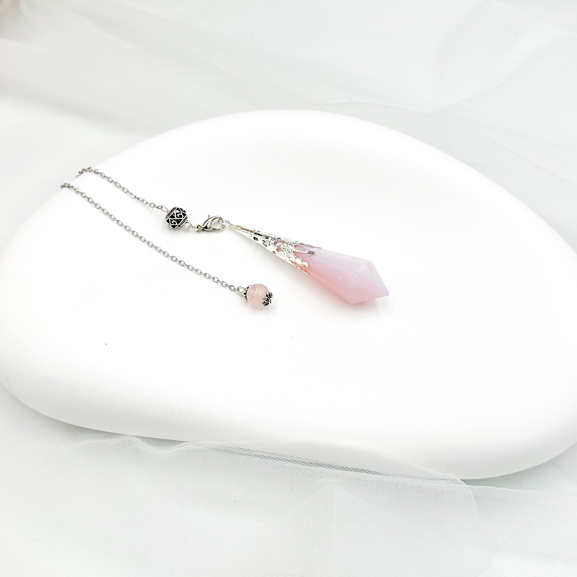 <<SG Seller>> CRZtales Assorted Natural Crystal Pendulum Necklace | Natural Crystals | Crystal Design #CRZNecklace