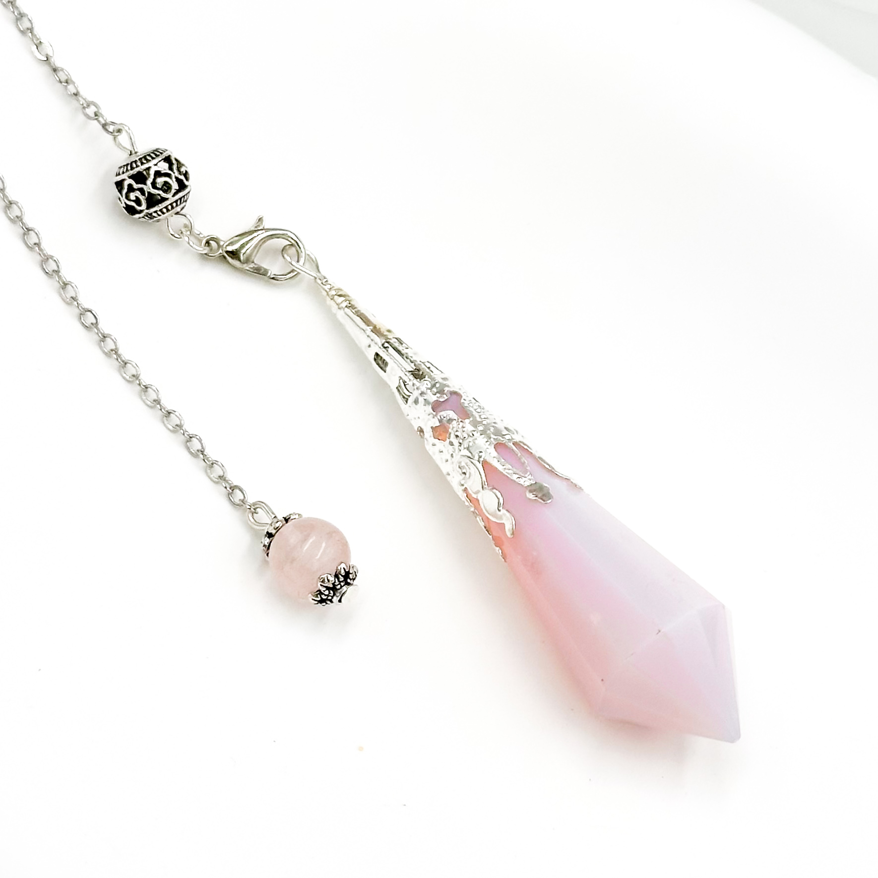 <<SG Seller>> CRZtales Assorted Natural Crystal Pendulum Necklace | Natural Crystals | Crystal Design #CRZNecklace