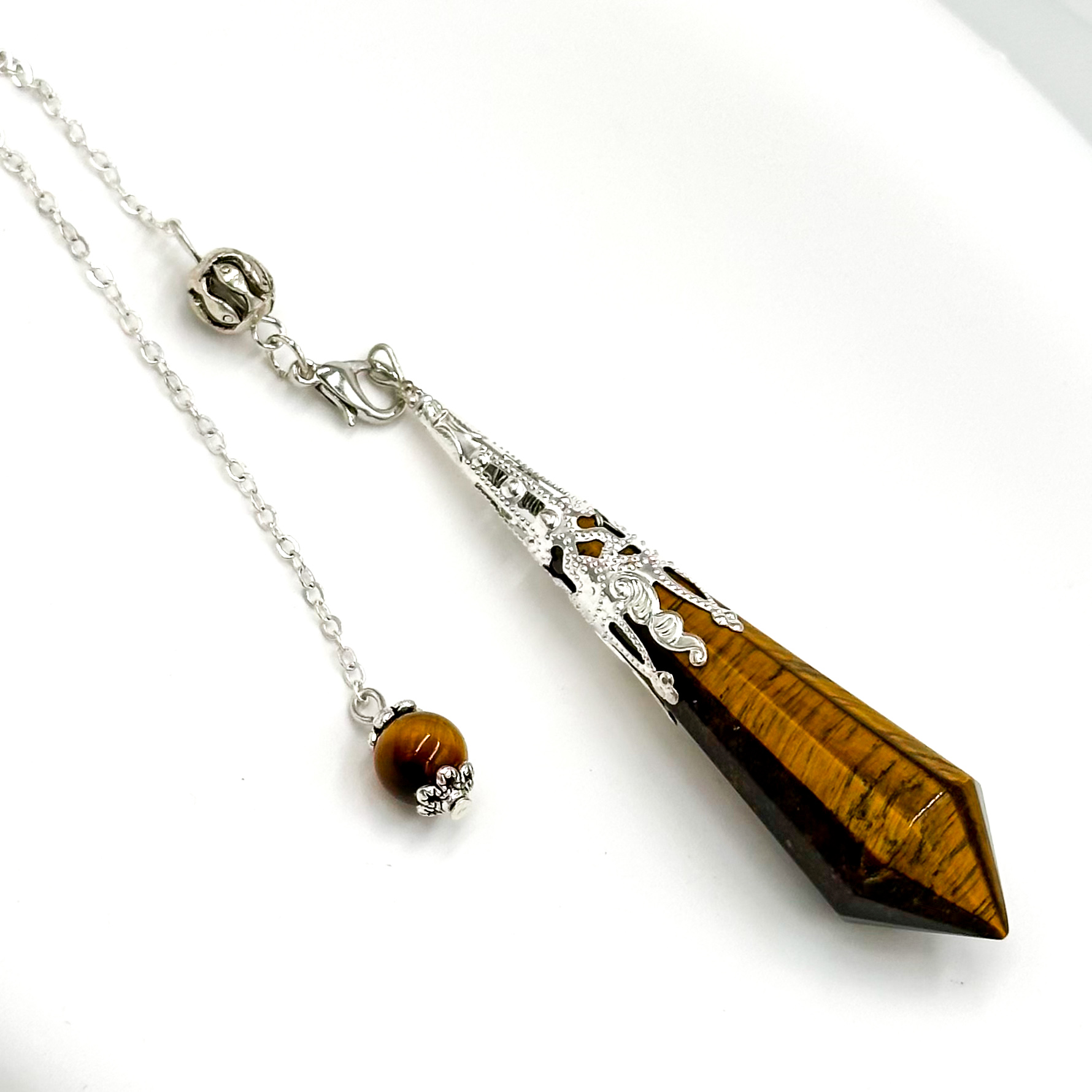 <<SG Seller>> CRZtales Assorted Natural Crystal Pendulum Necklace | Natural Crystals | Crystal Design #CRZNecklace