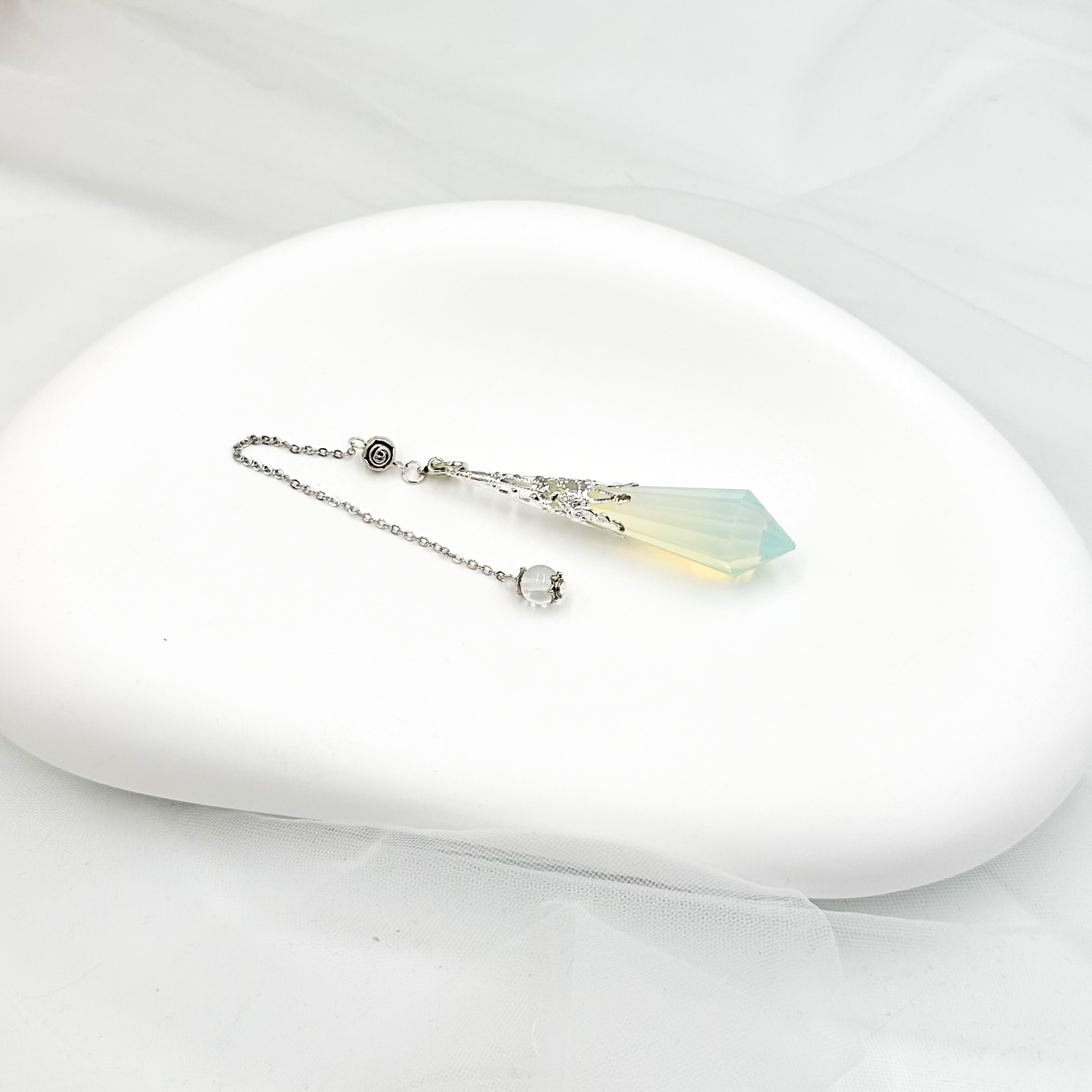 <<SG Seller>> CRZtales Assorted Natural Crystal Pendulum Necklace | Natural Crystals | Crystal Design #CRZNecklace