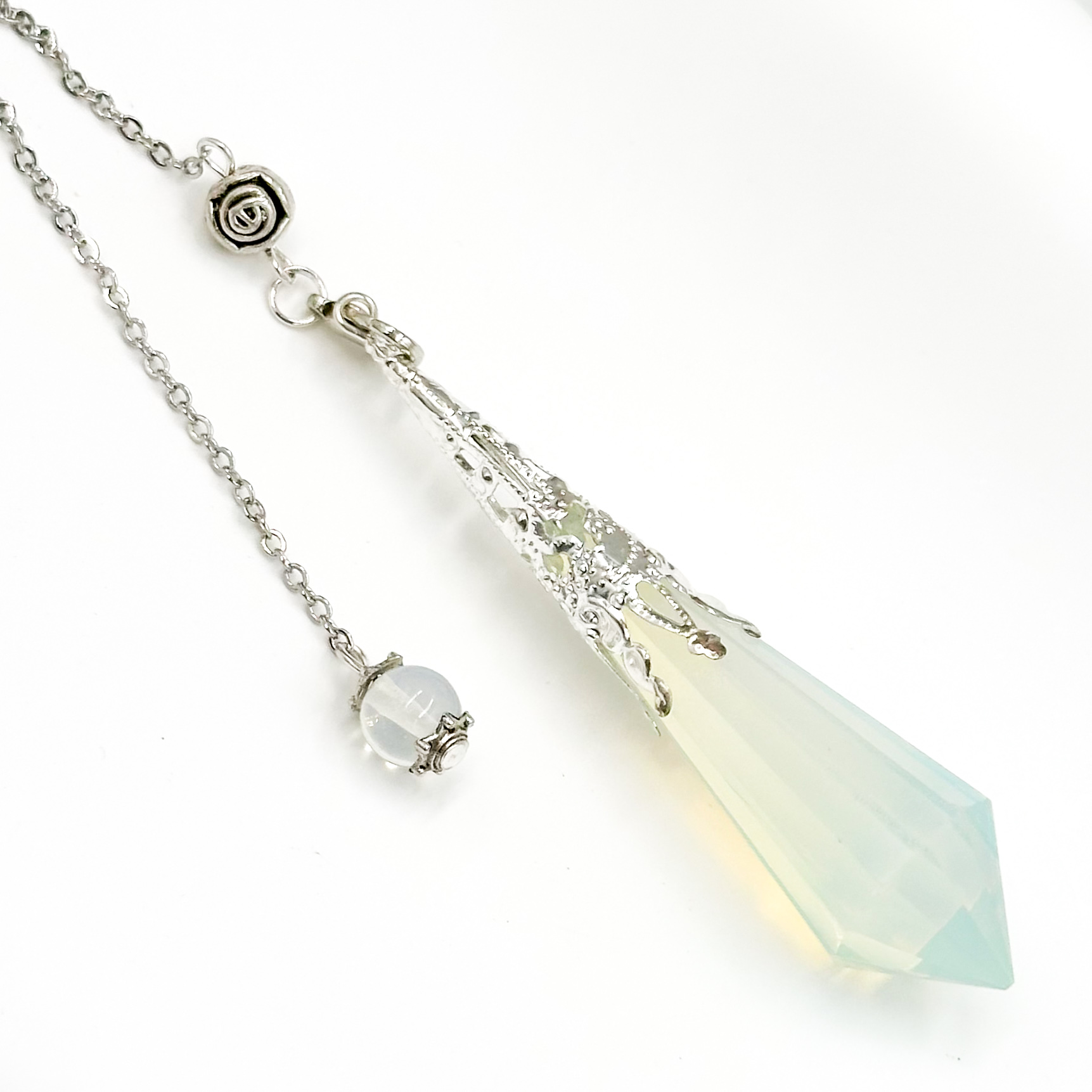 <<SG Seller>> CRZtales Assorted Natural Crystal Pendulum Necklace | Natural Crystals | Crystal Design #CRZNecklace