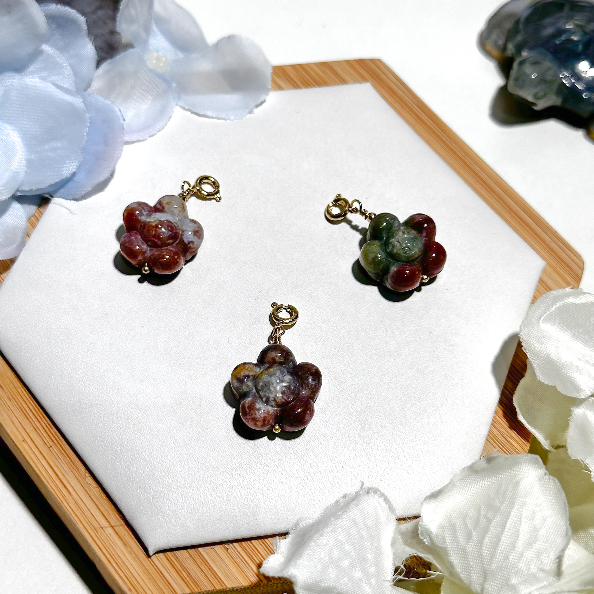 <<SG Seller>> CRZtales Ocean Jasper Charmie #CRZcharmie