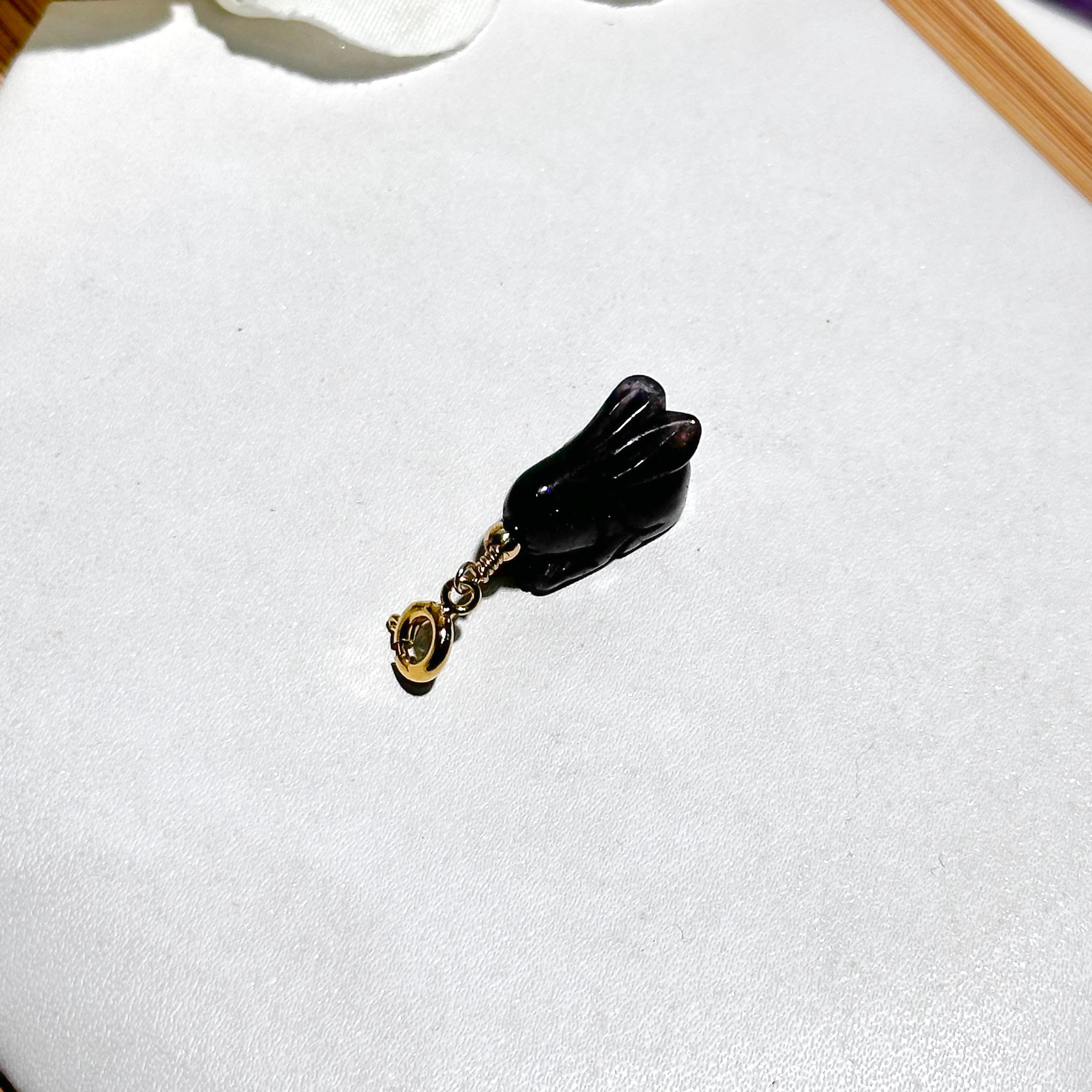 <<SG Seller>> CRZtales Blood Iolite Bunny Charmie #CRZcharmie 