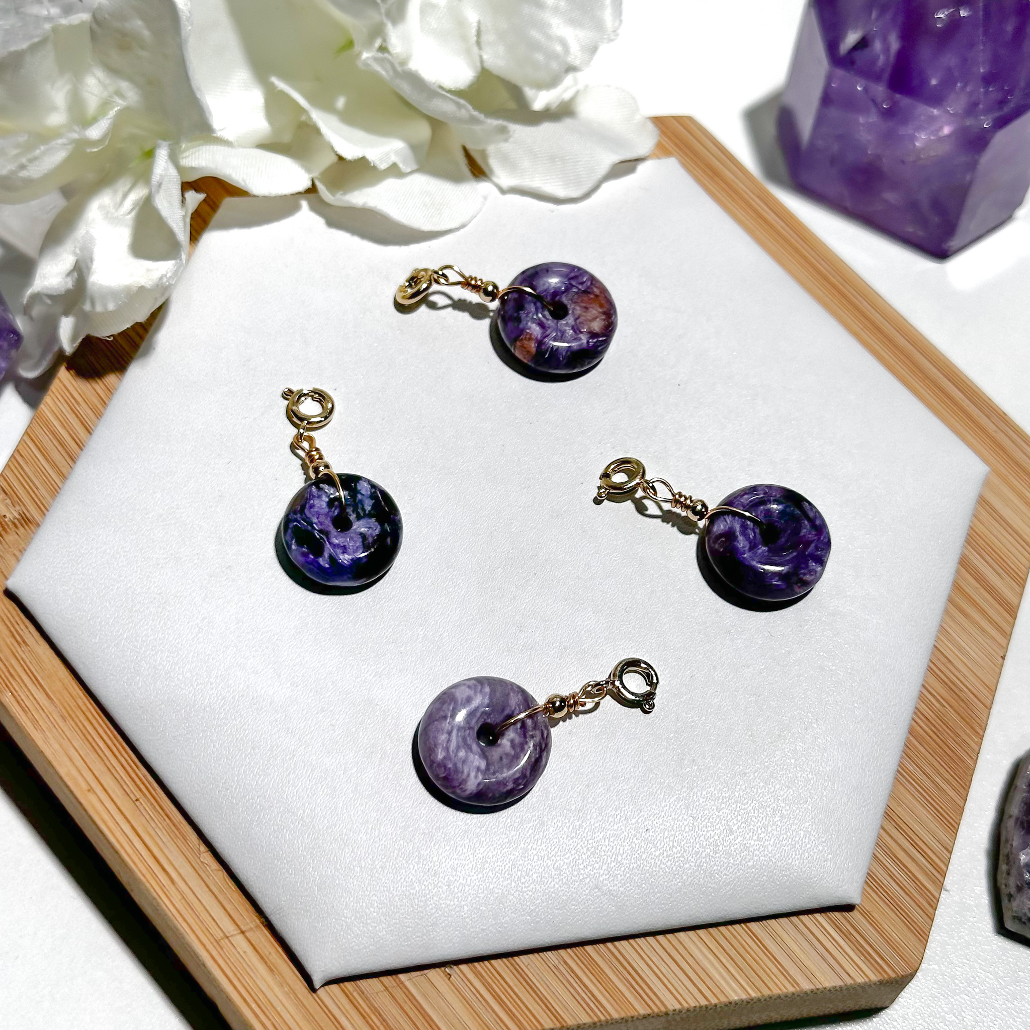 Charoite Donut Charmie