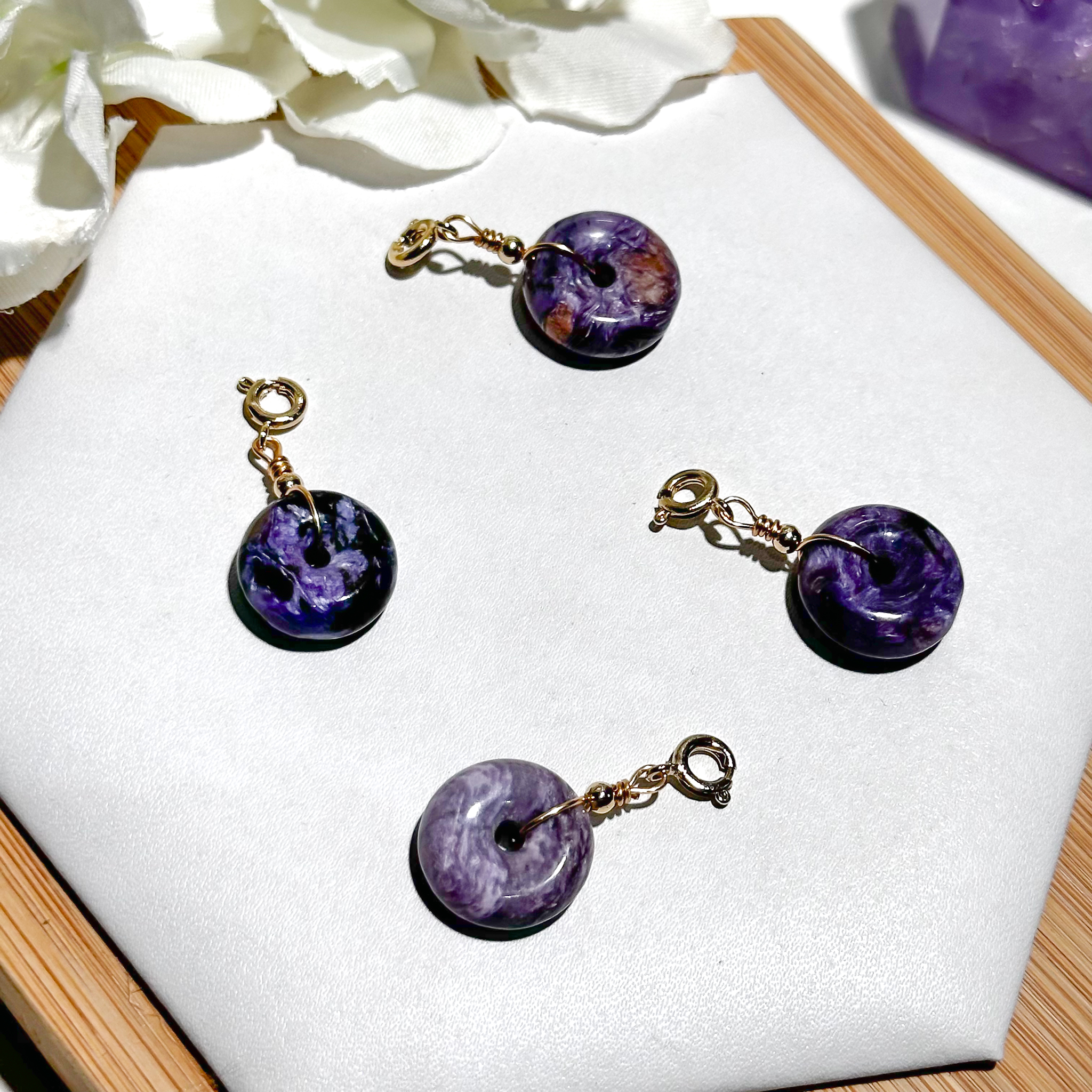 Charoite Donut Charmie