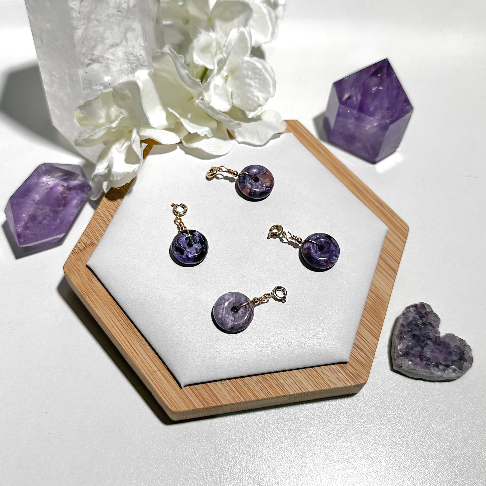 Charoite Donut Charmie