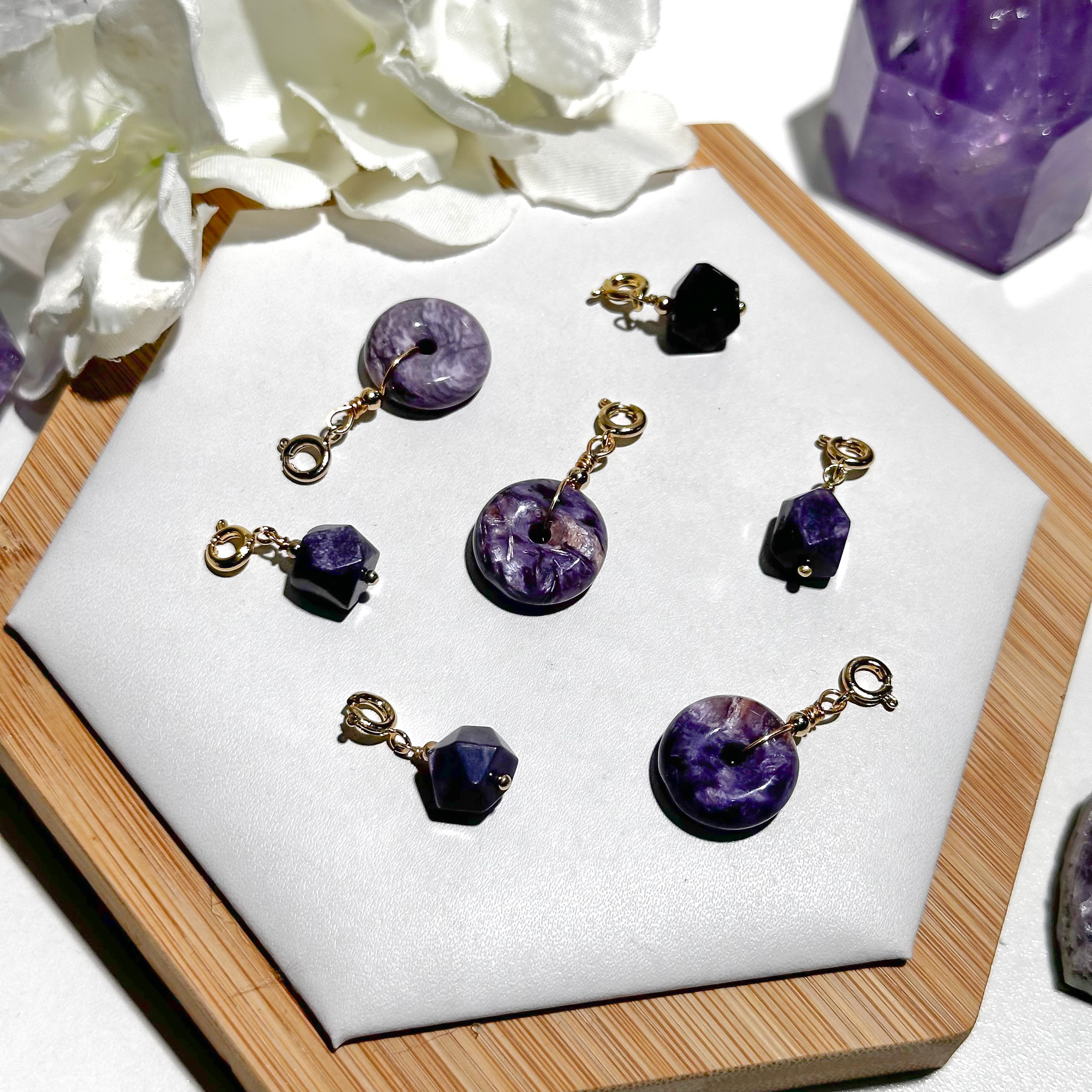 Charoite Donut Charmie