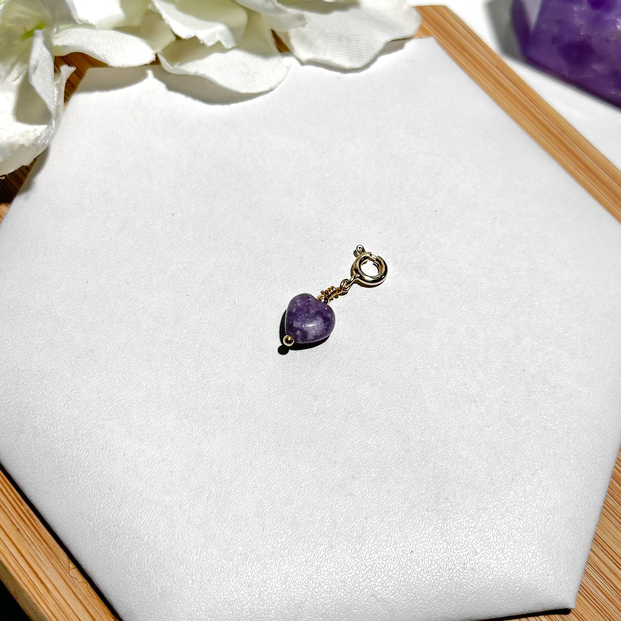 <<SG Seller>> CRZtales Lepidolite Charmie #CRZcharmie