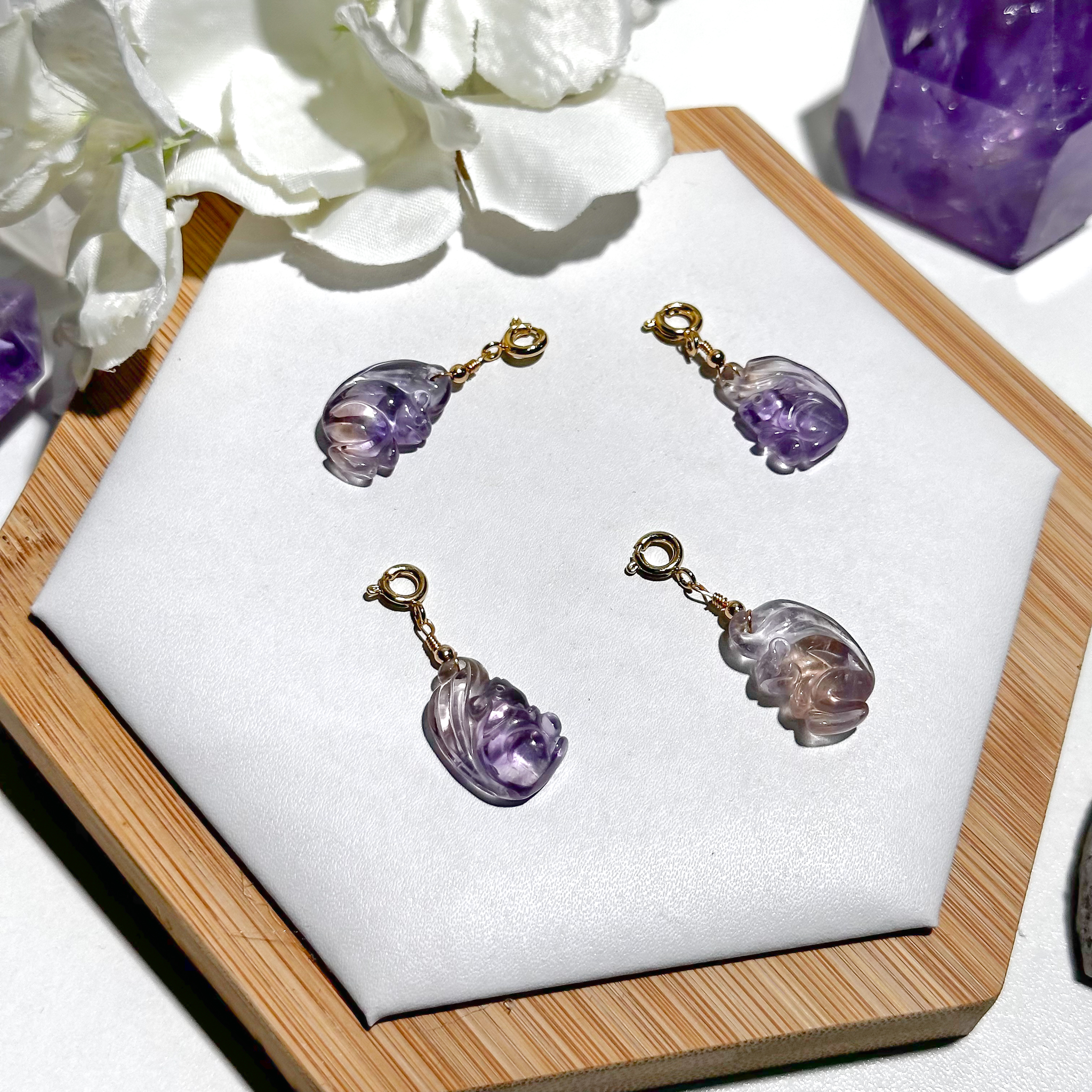 <<SG Seller>> CRZtales Ametrine Squirrel Charmie #CRZcharmie