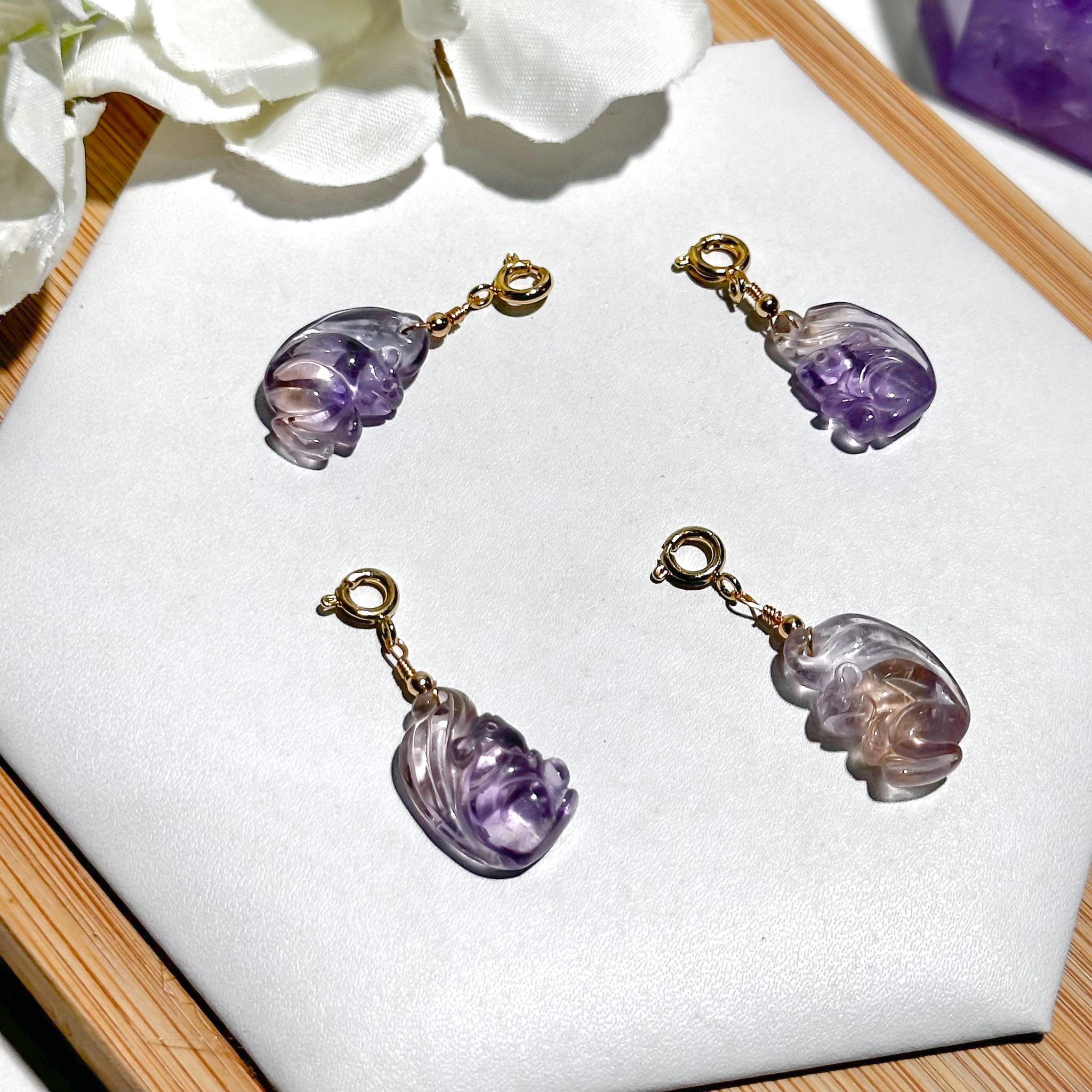 <<SG Seller>> CRZtales Ametrine Squirrel Charmie #CRZcharmie