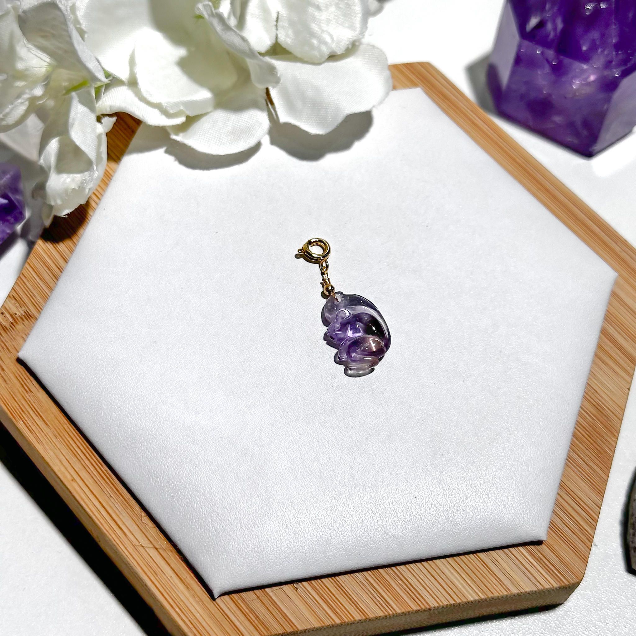 <<SG Seller>> CRZtales Ametrine Squirrel Charmie #CRZcharmie