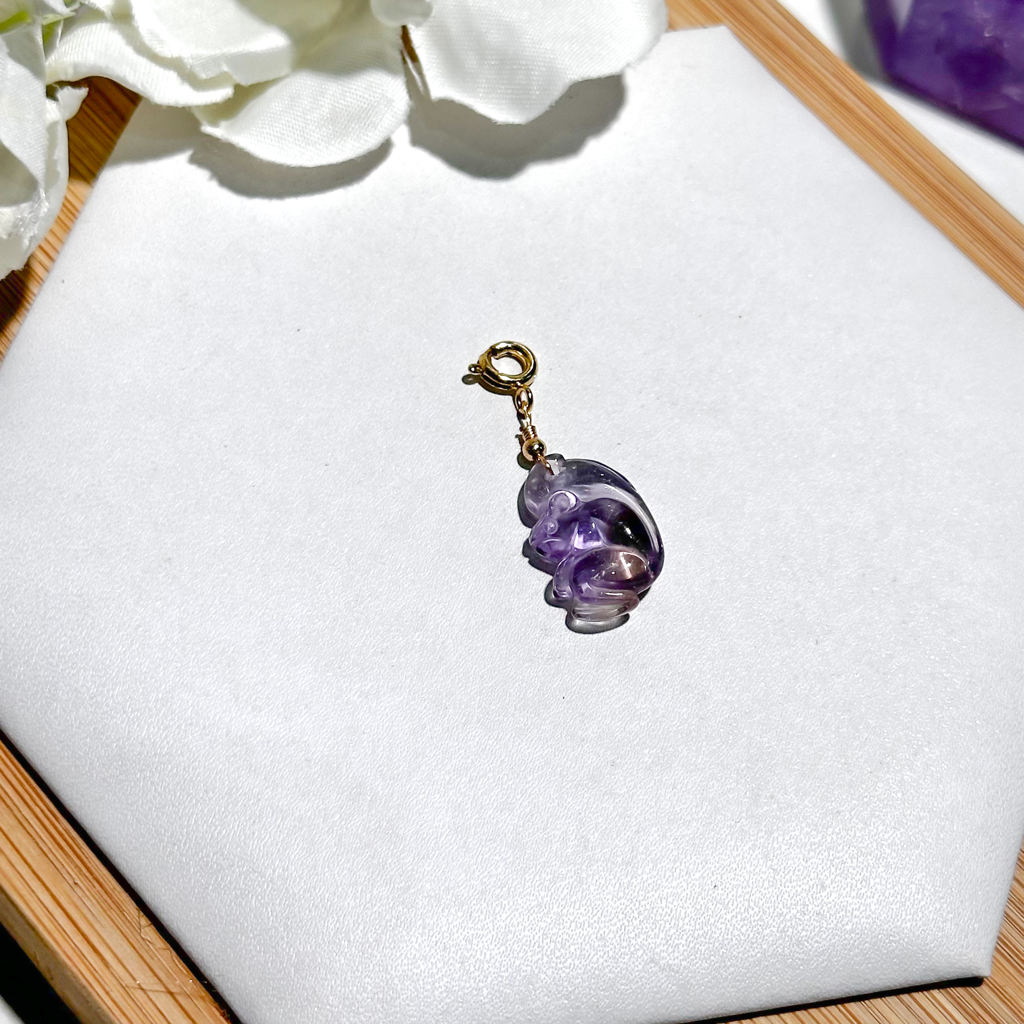 <<SG Seller>> CRZtales Ametrine Squirrel Charmie #CRZcharmie