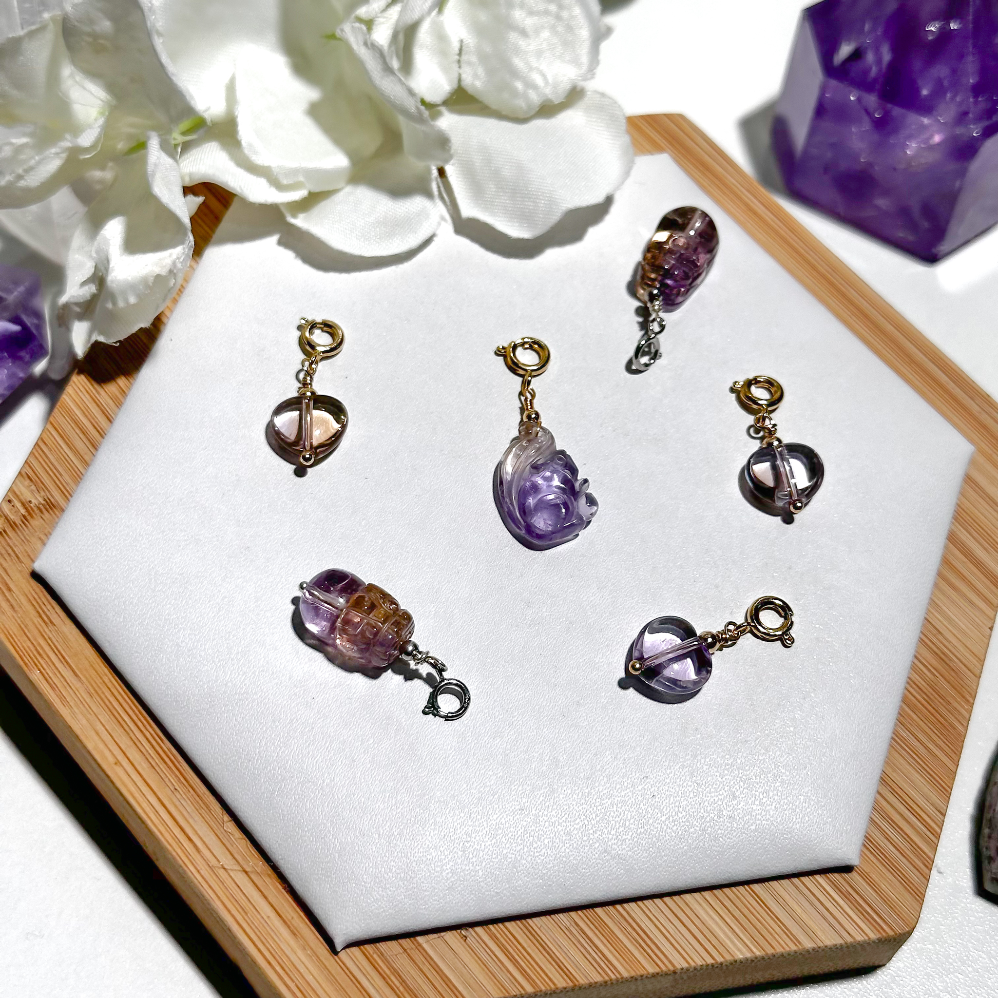 <<SG Seller>> CRZtales Ametrine Squirrel Charmie #CRZcharmie