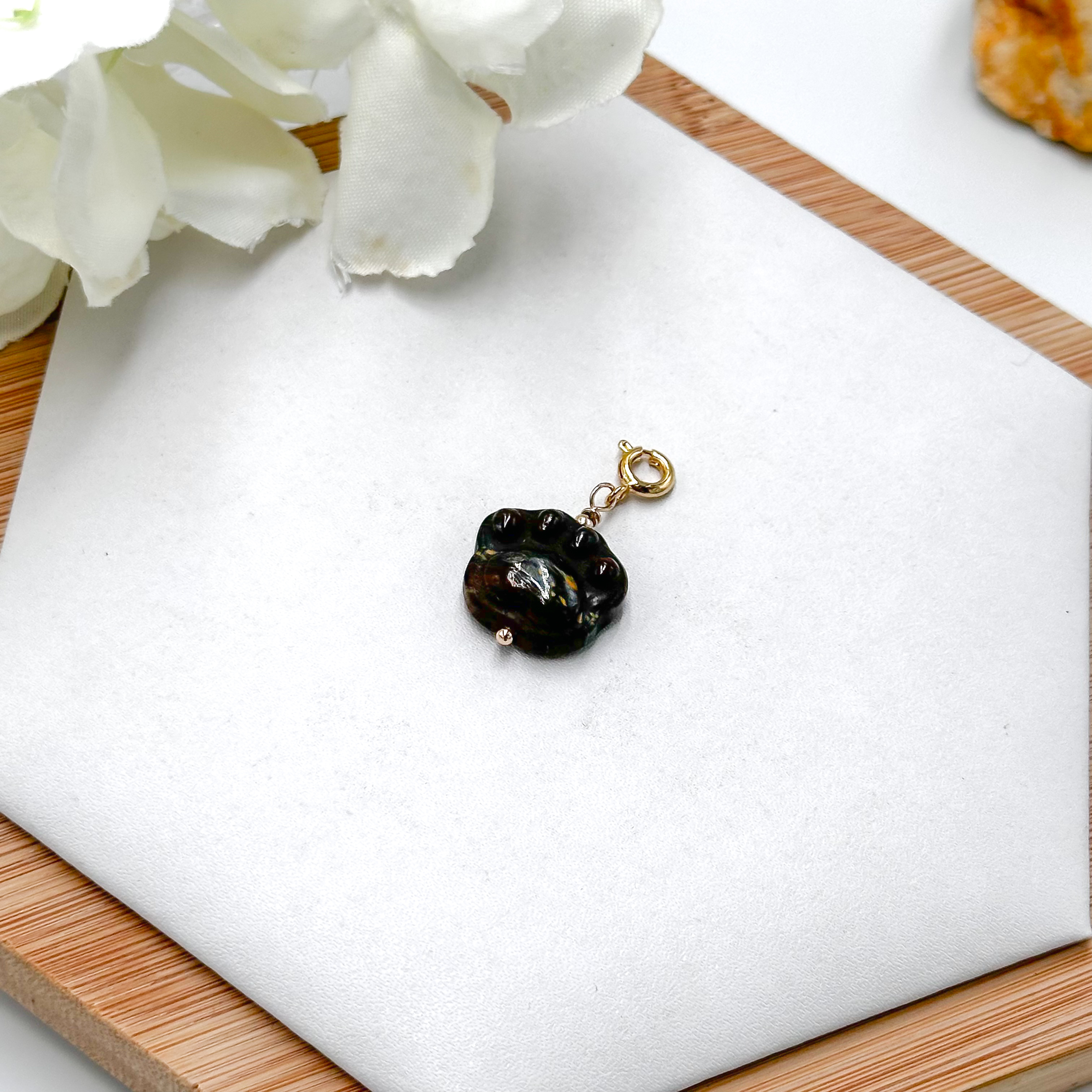 <<SG Seller>> CRZtales Iron Tiger Eye Paw Charmie #CRZcharmie